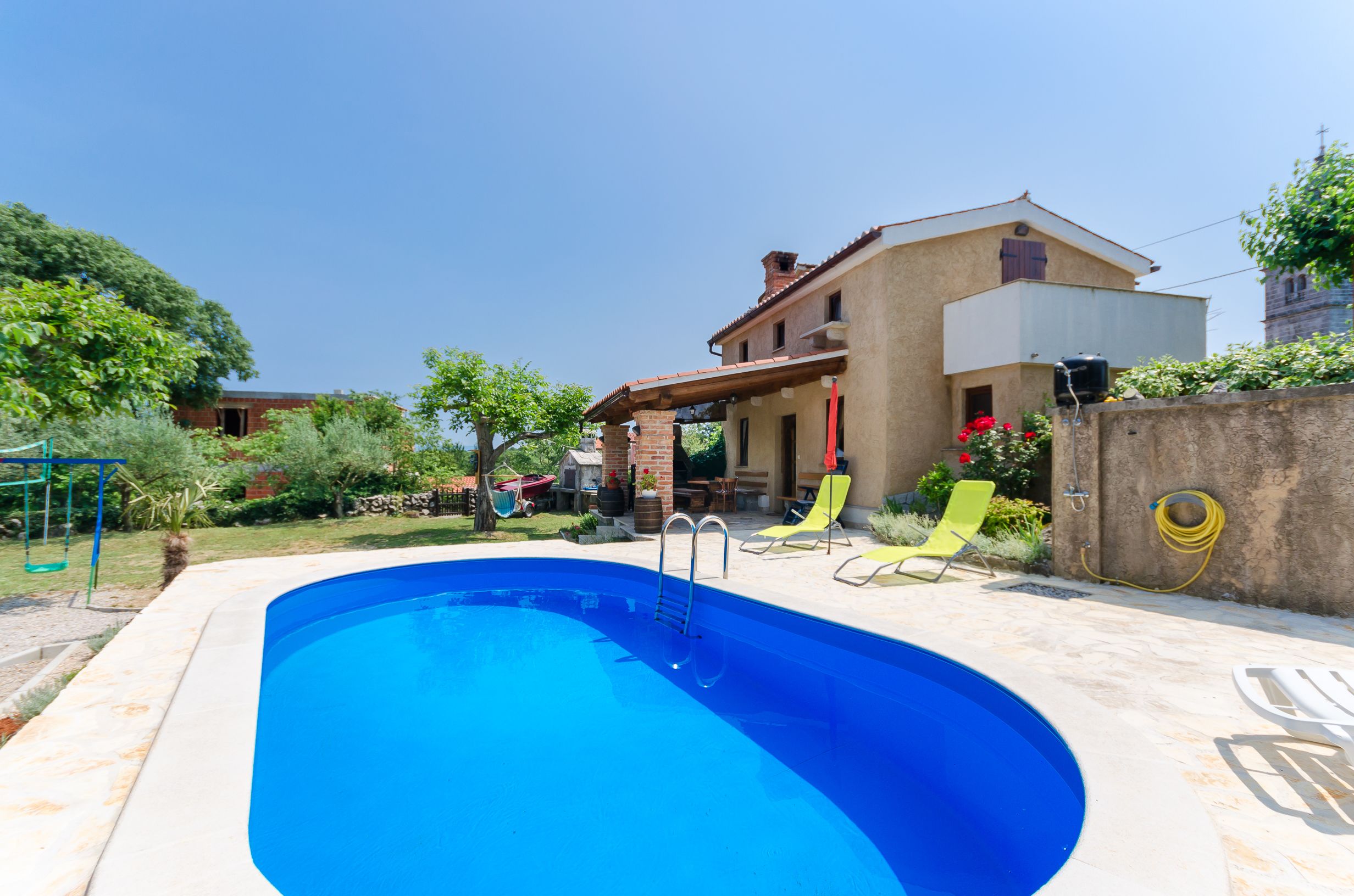 House Poljica with a pool Accommodation in Zadar