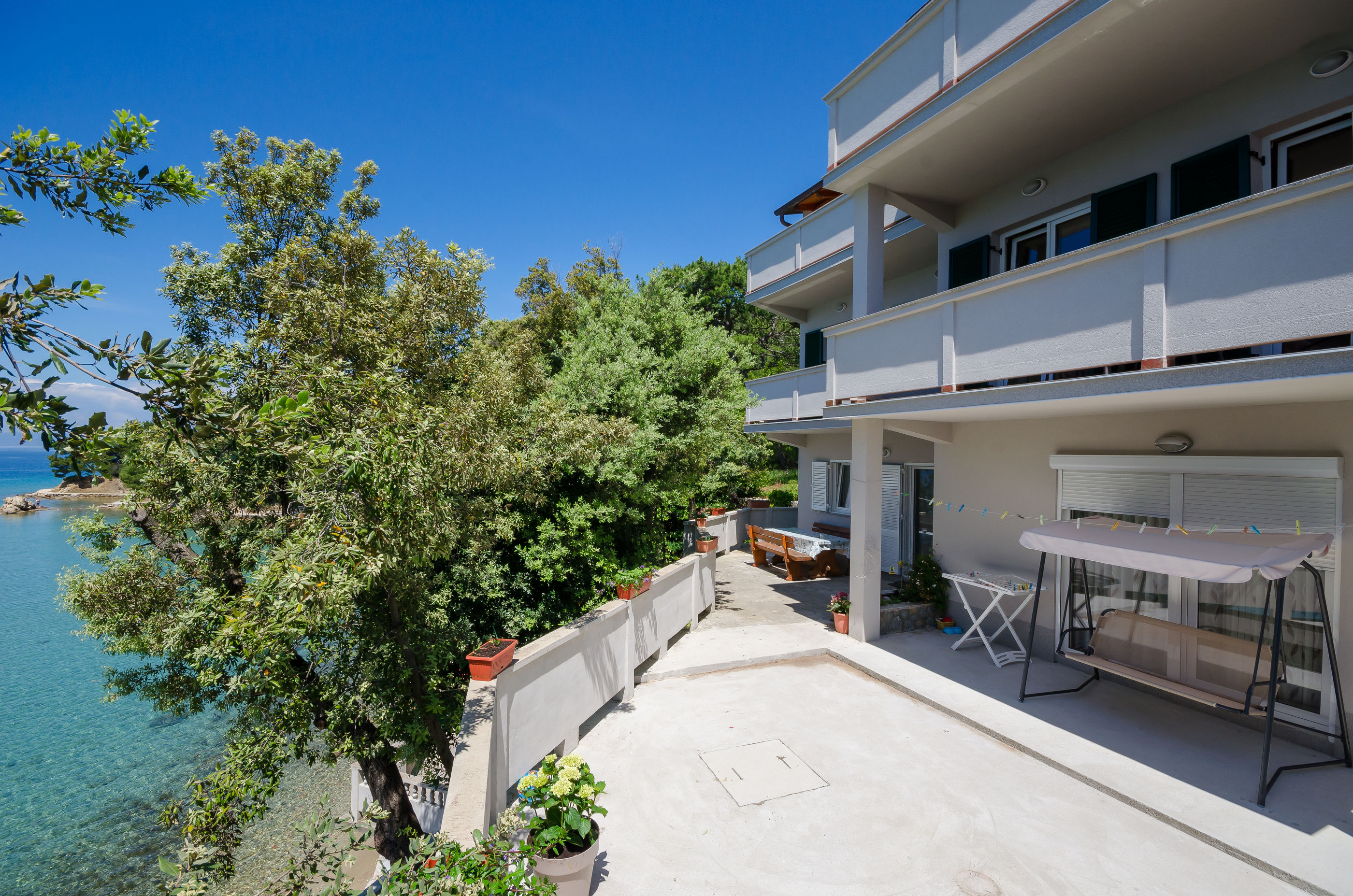 Apartments By the sea in Lopar Accommodation in Rab