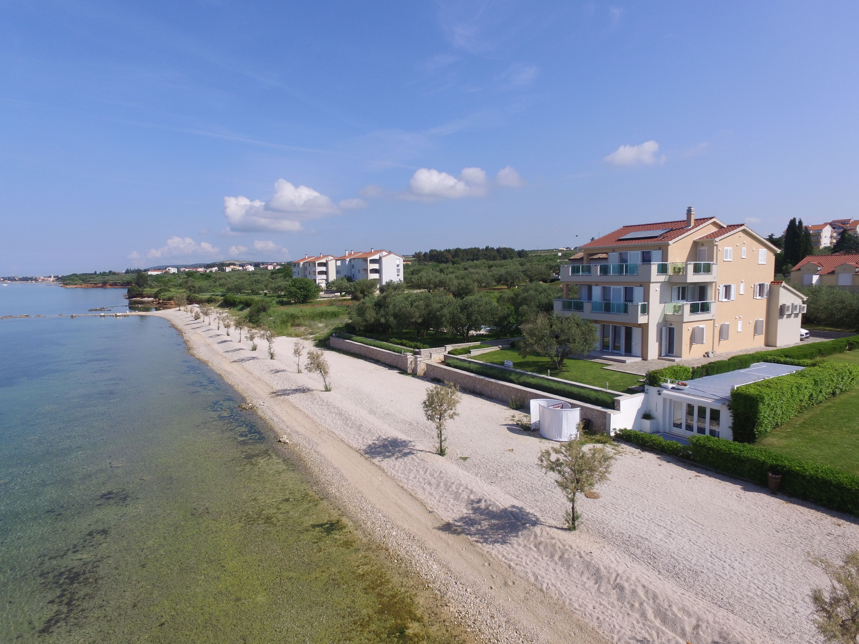 Apartments Citrine on the beach Accommodation in Biograd