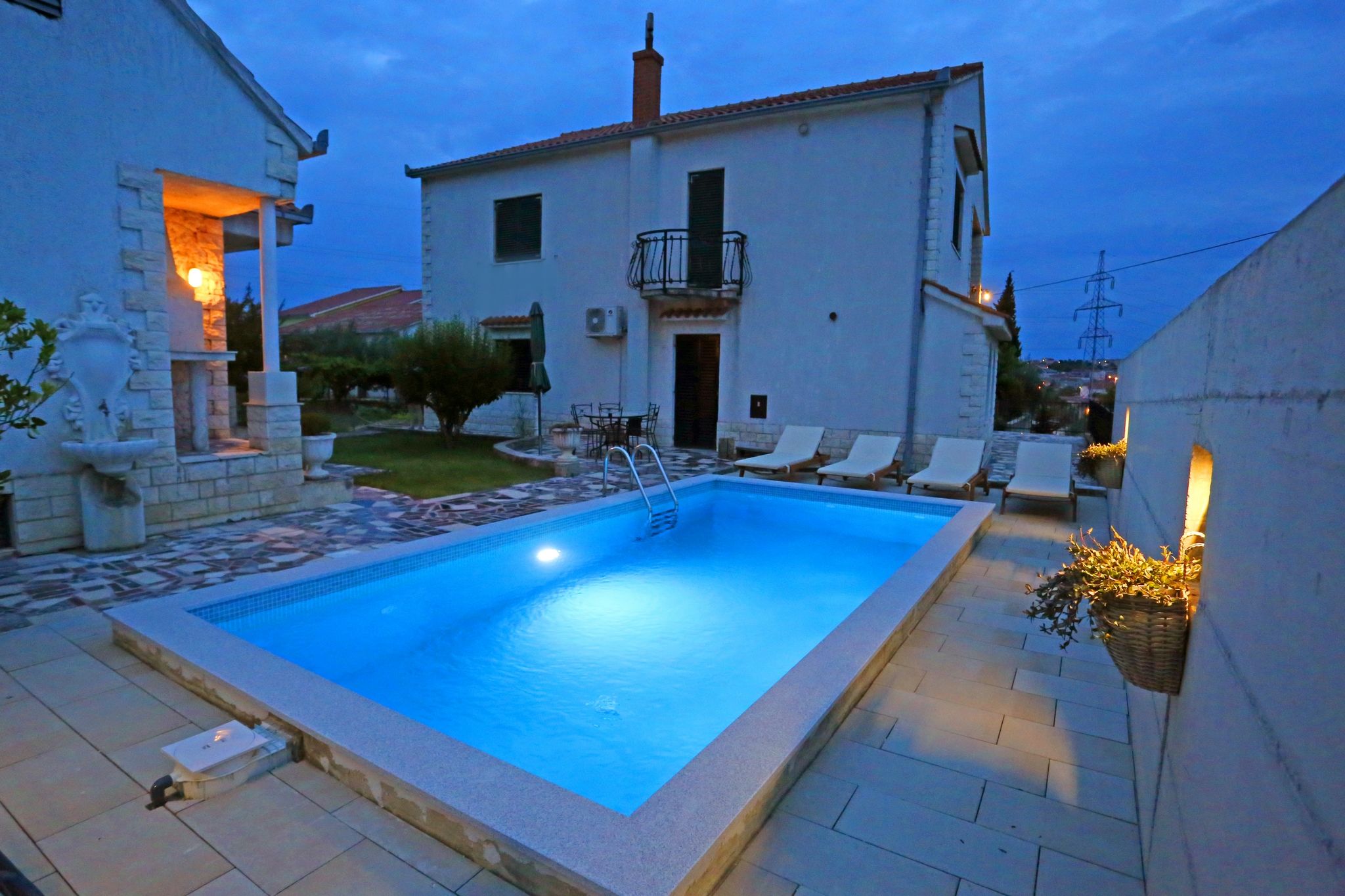 Apartment Ana with private pool 77621-A1