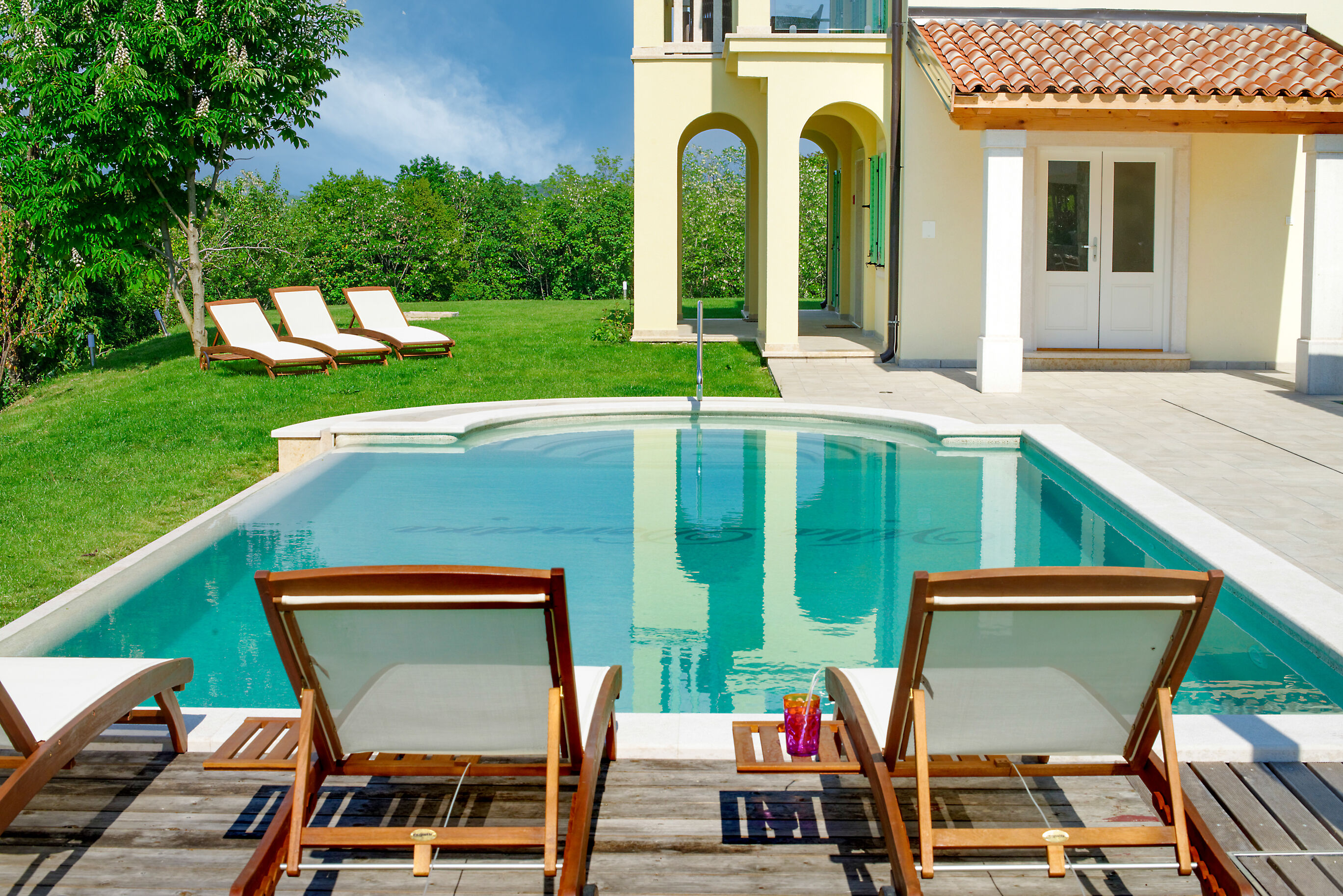 Villa Demetra s bazenom i predivnim pogledom na Motovun V8931-K1