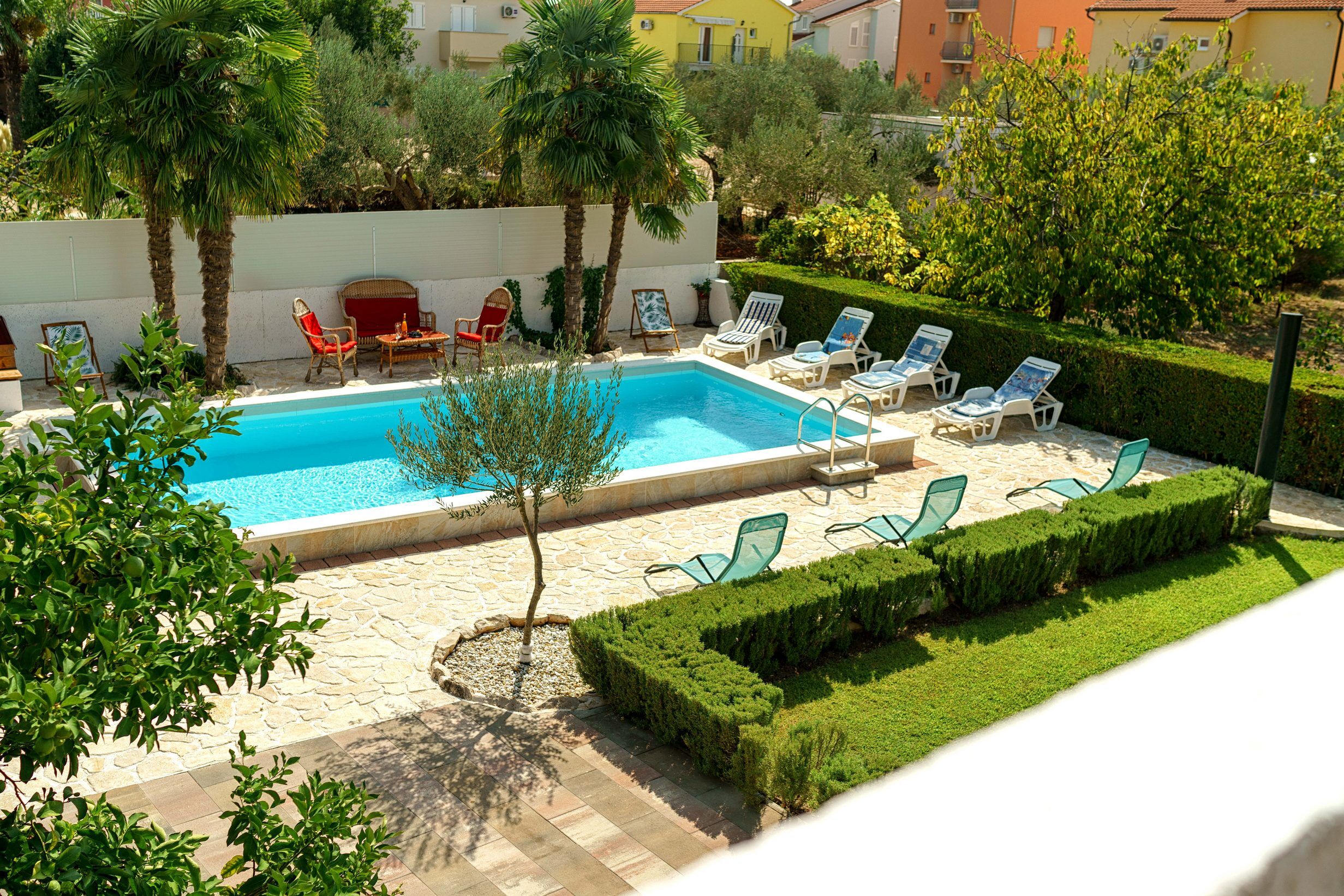 Apartments Vesna with pool 19601-A3