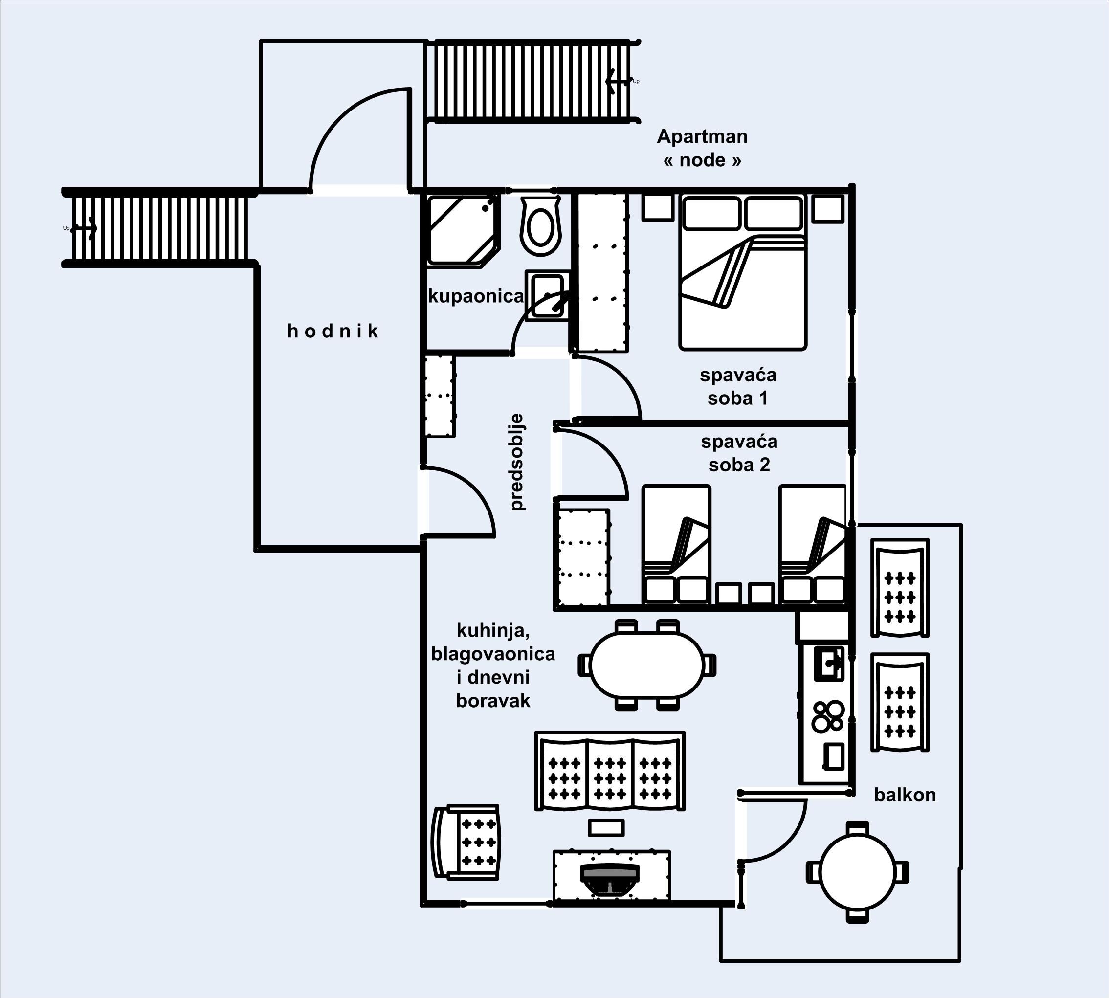 Apartments Tribunj Mali mago 38851-A4
