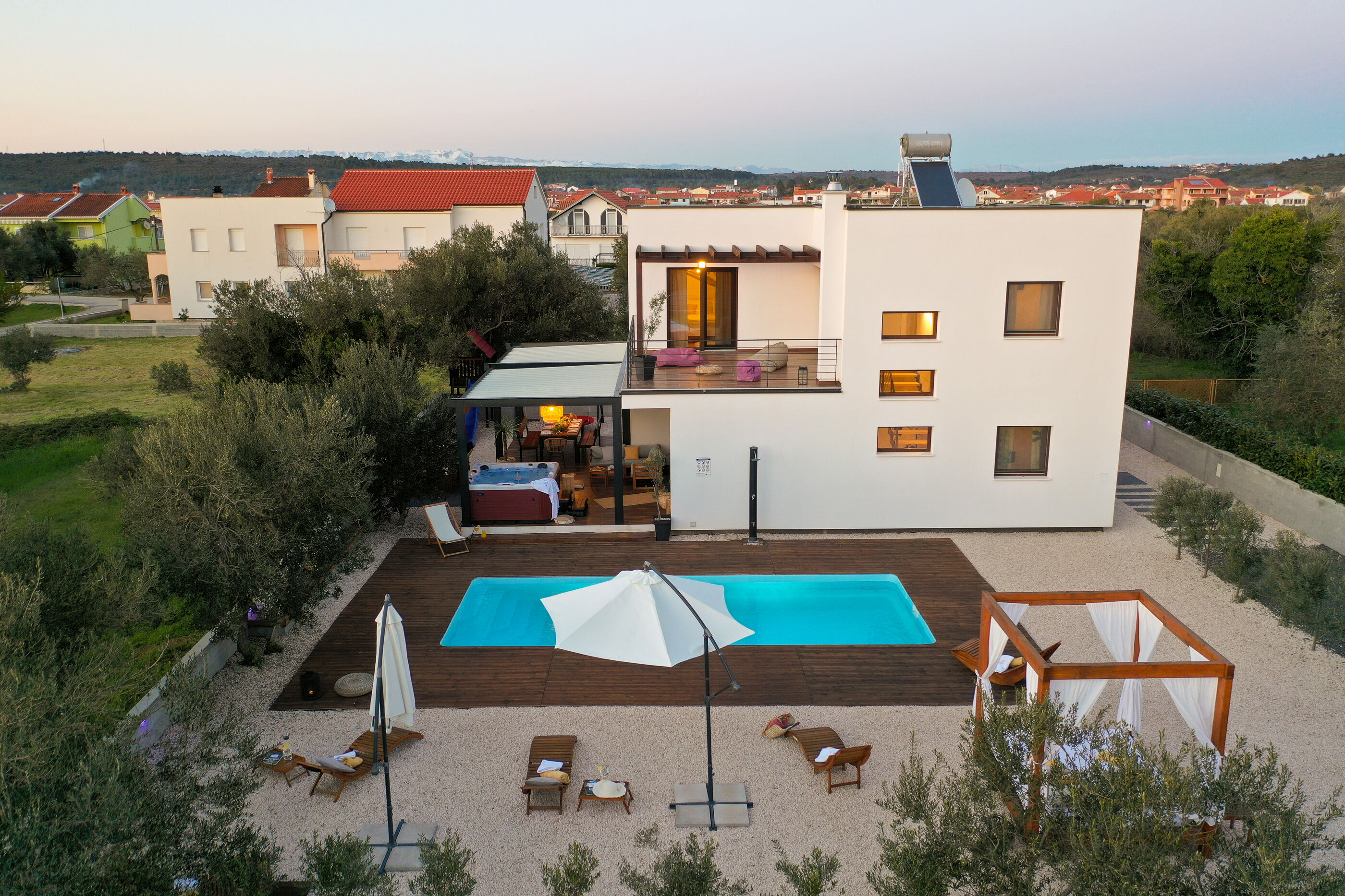 Villa SUNČICA Accommodation in Zadar