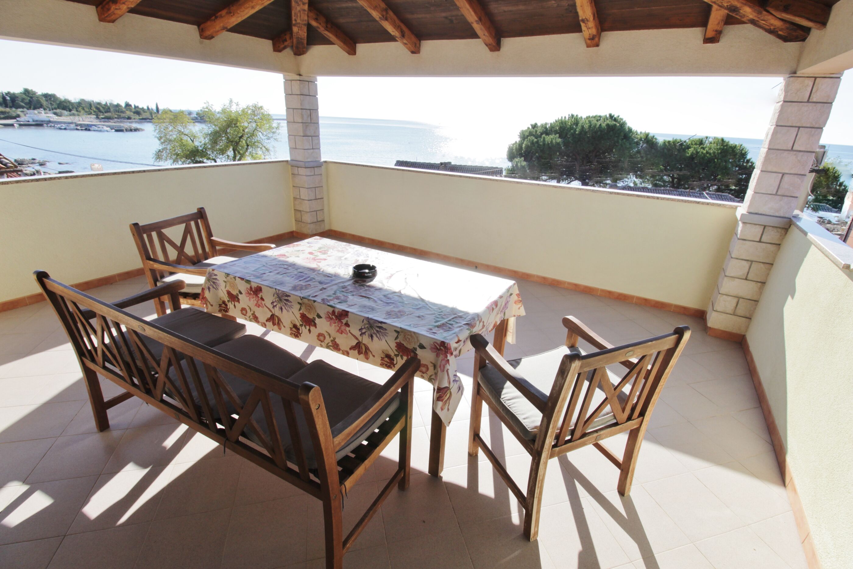 Apartments Zambratija with sea view 81513-A1