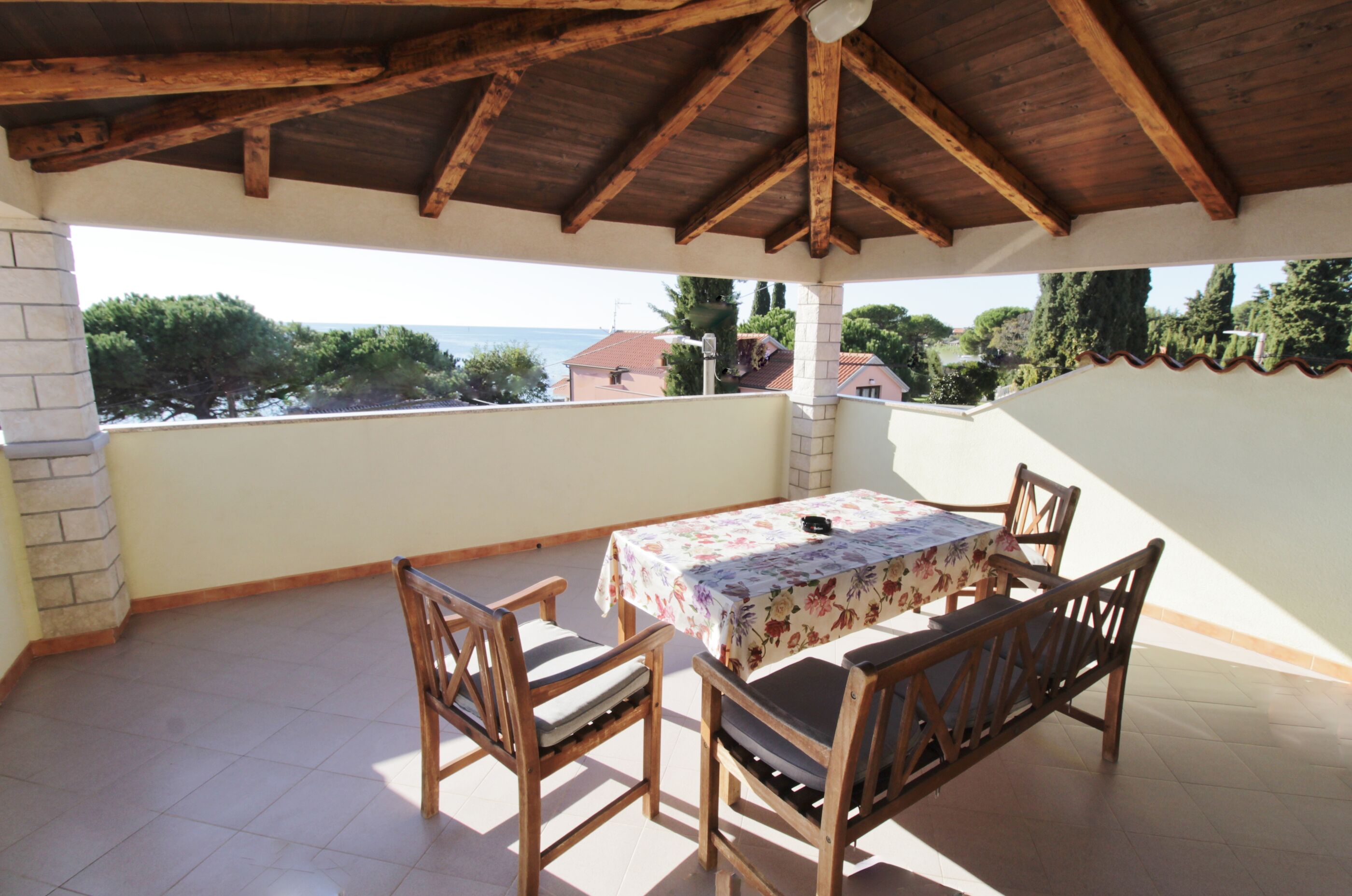 Apartments Zambratija with sea view 81513-A1