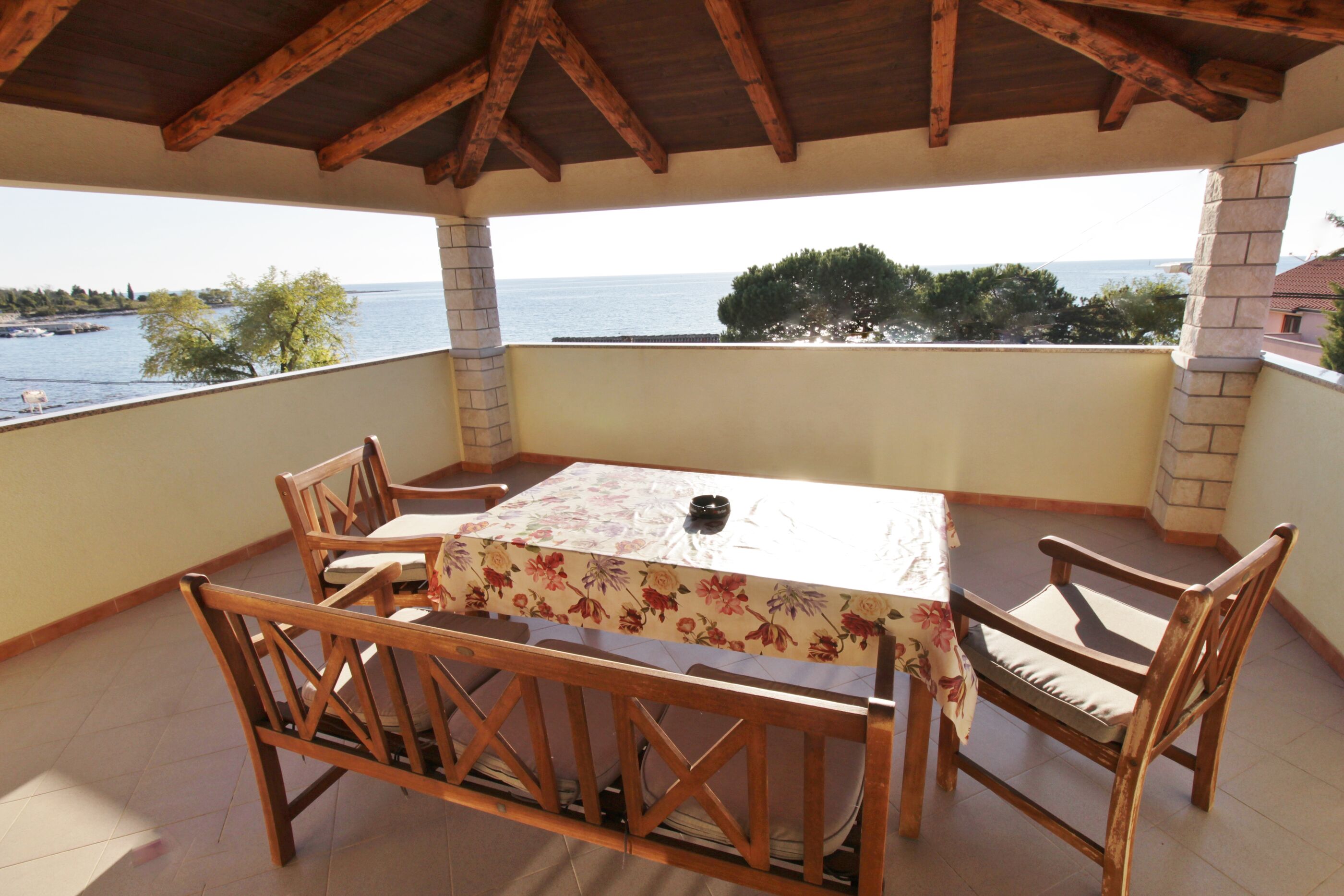 Apartments Zambratija with sea view 81513-A1