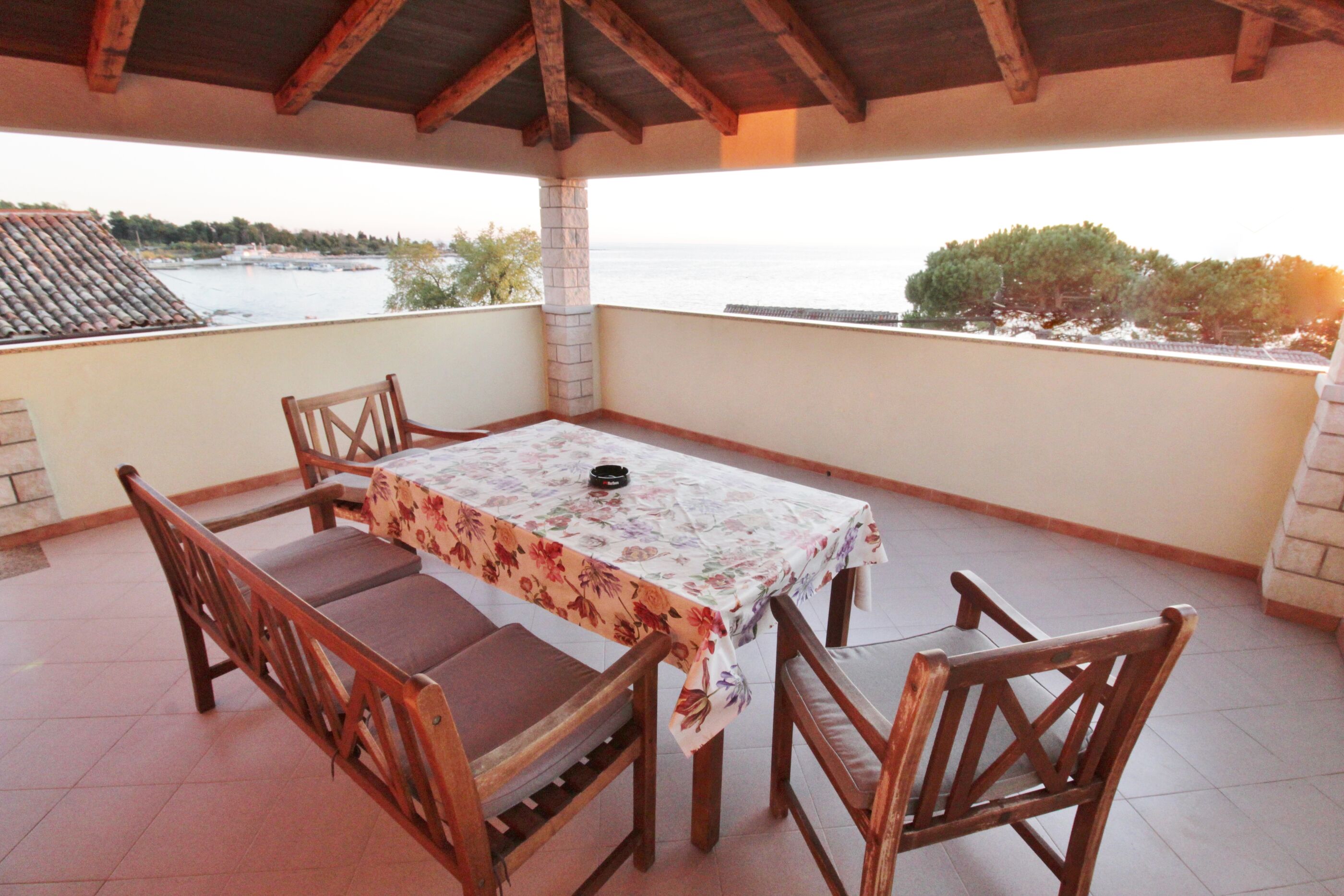 Apartments Zambratija with sea view 81513-A1