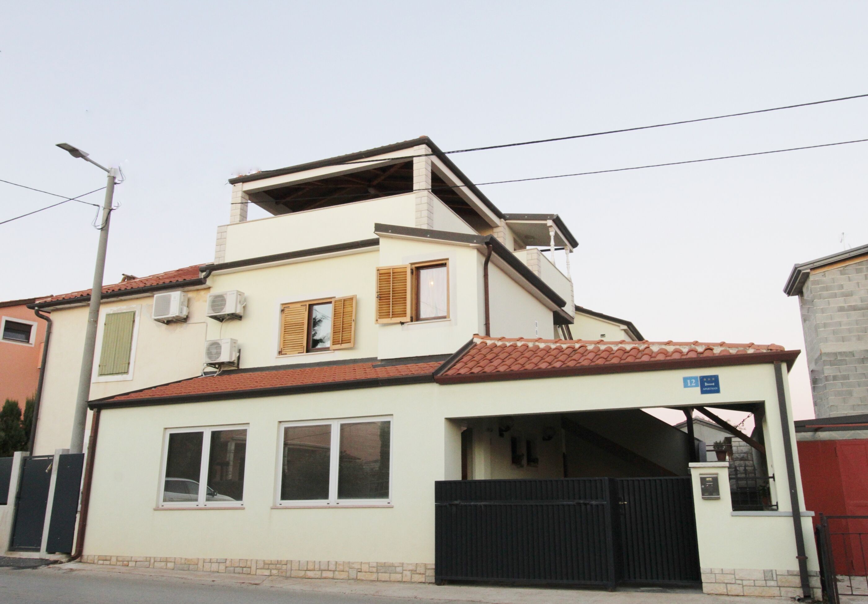 Apartments Zambratija with sea view 81513-A2