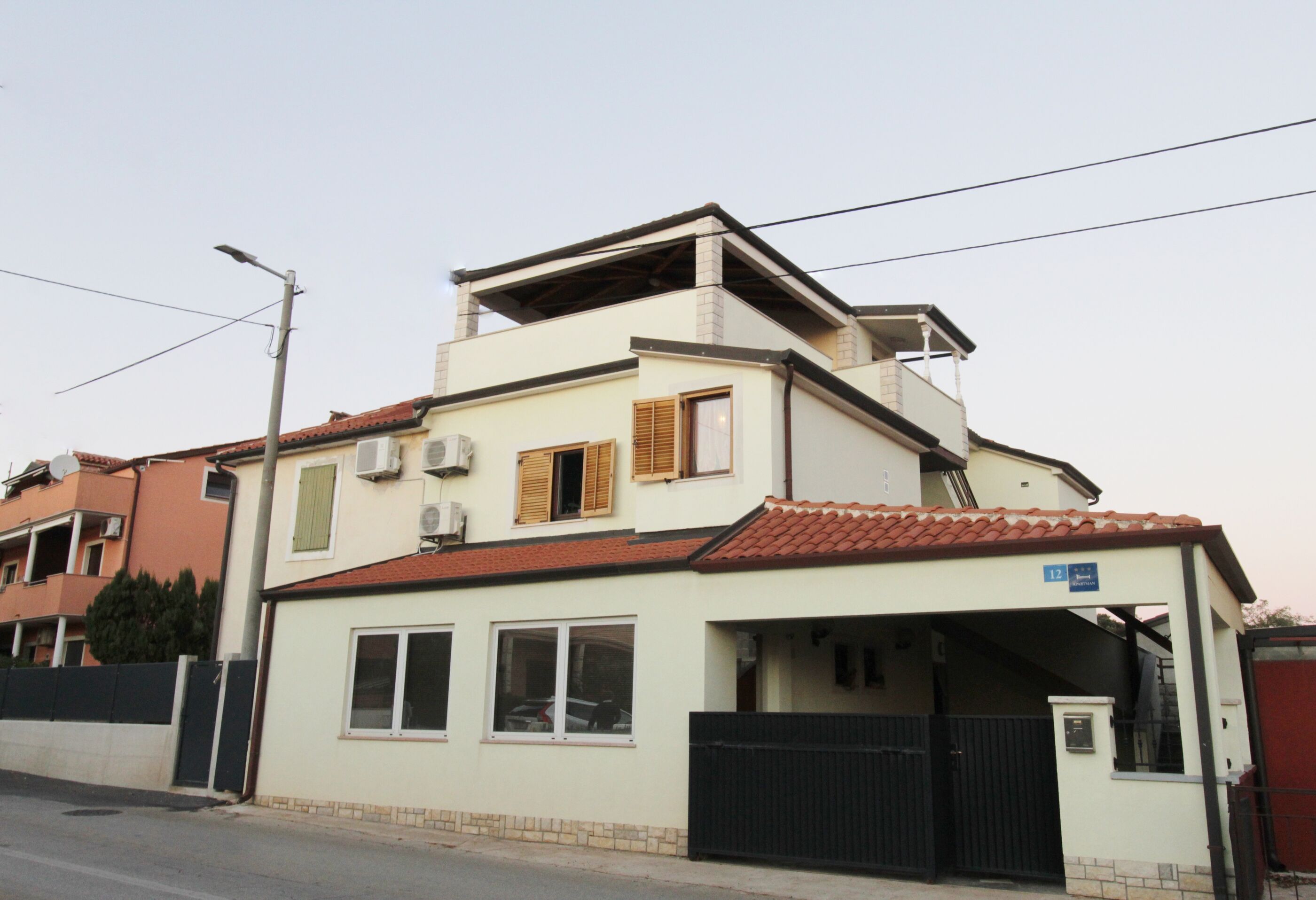 Apartments Zambratija with sea view 81513-A3
