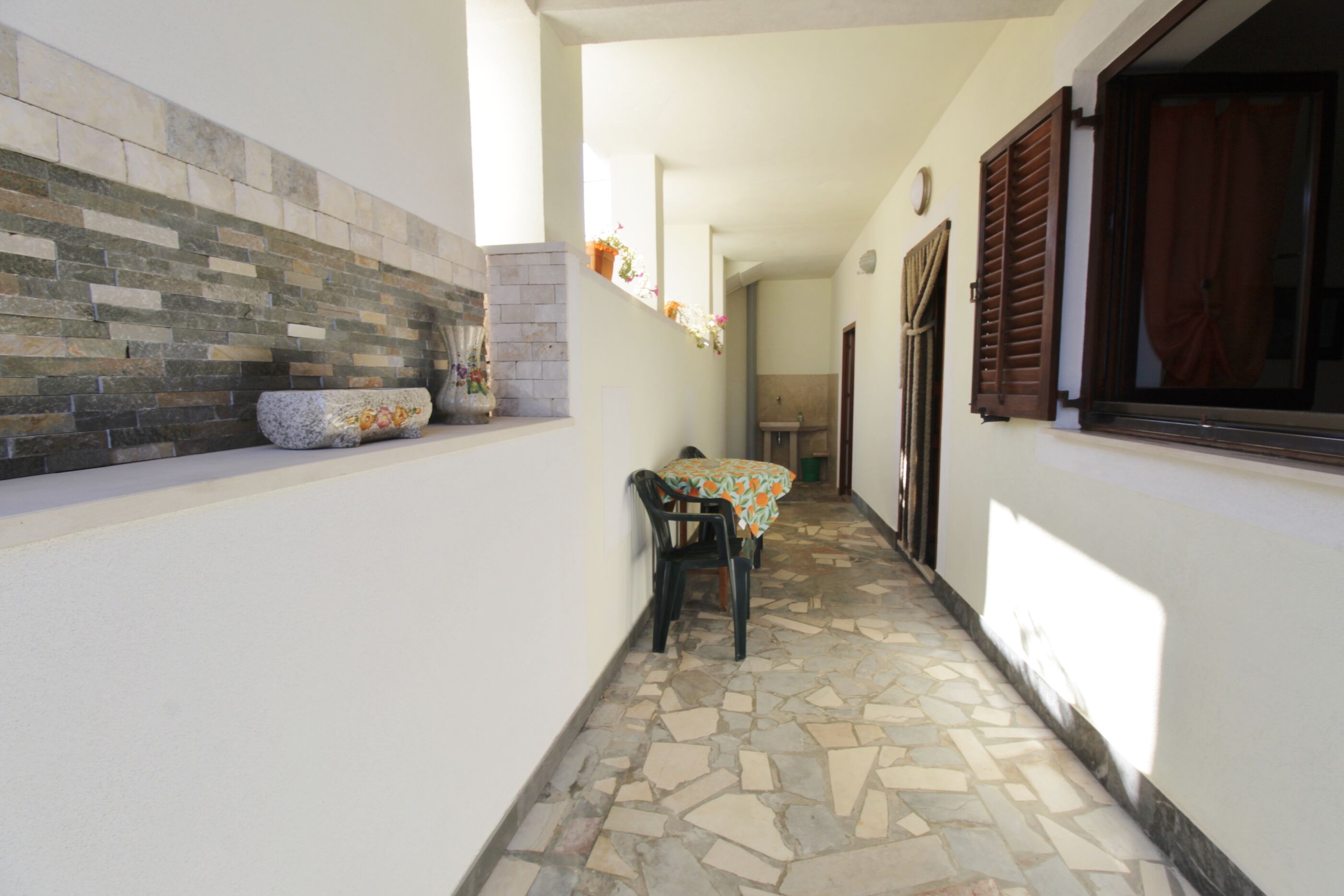 Apartments Zambratija with sea view 81513-A3