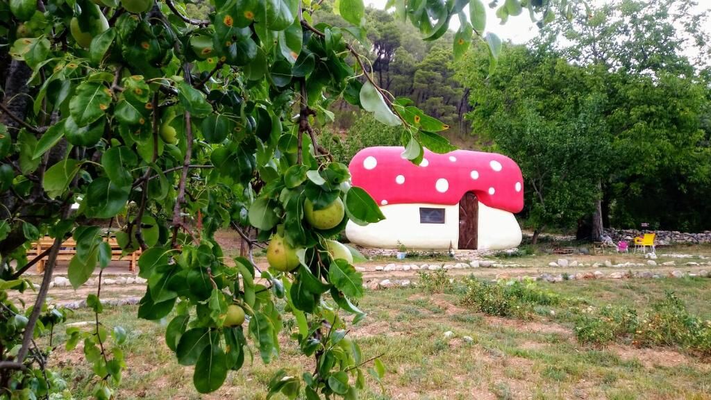 House Fairytale Village Mushroom 24741-K1