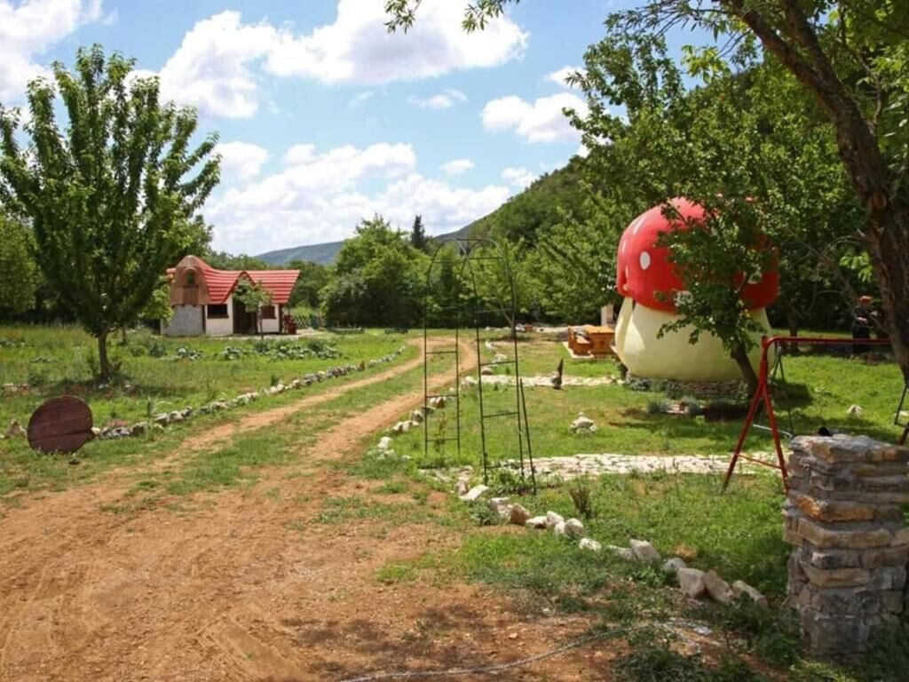 House Fairytale Village Mushroom 24741-K1
