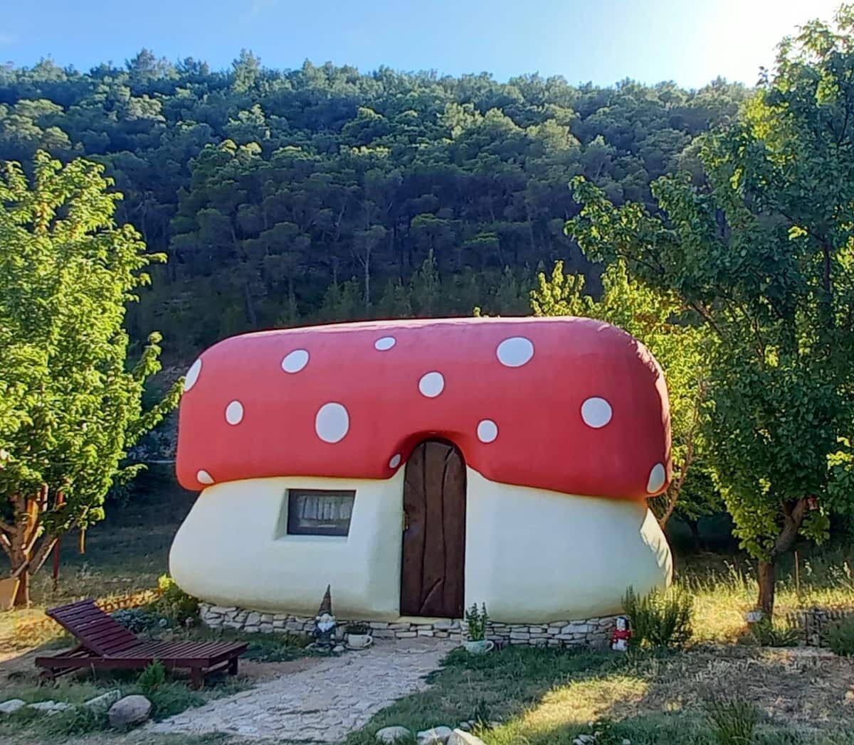 House Fairytale Village Mushroom 24741-K1