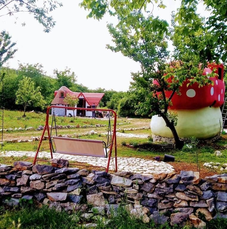 House Fairytale Village Mushroom 24741-K1