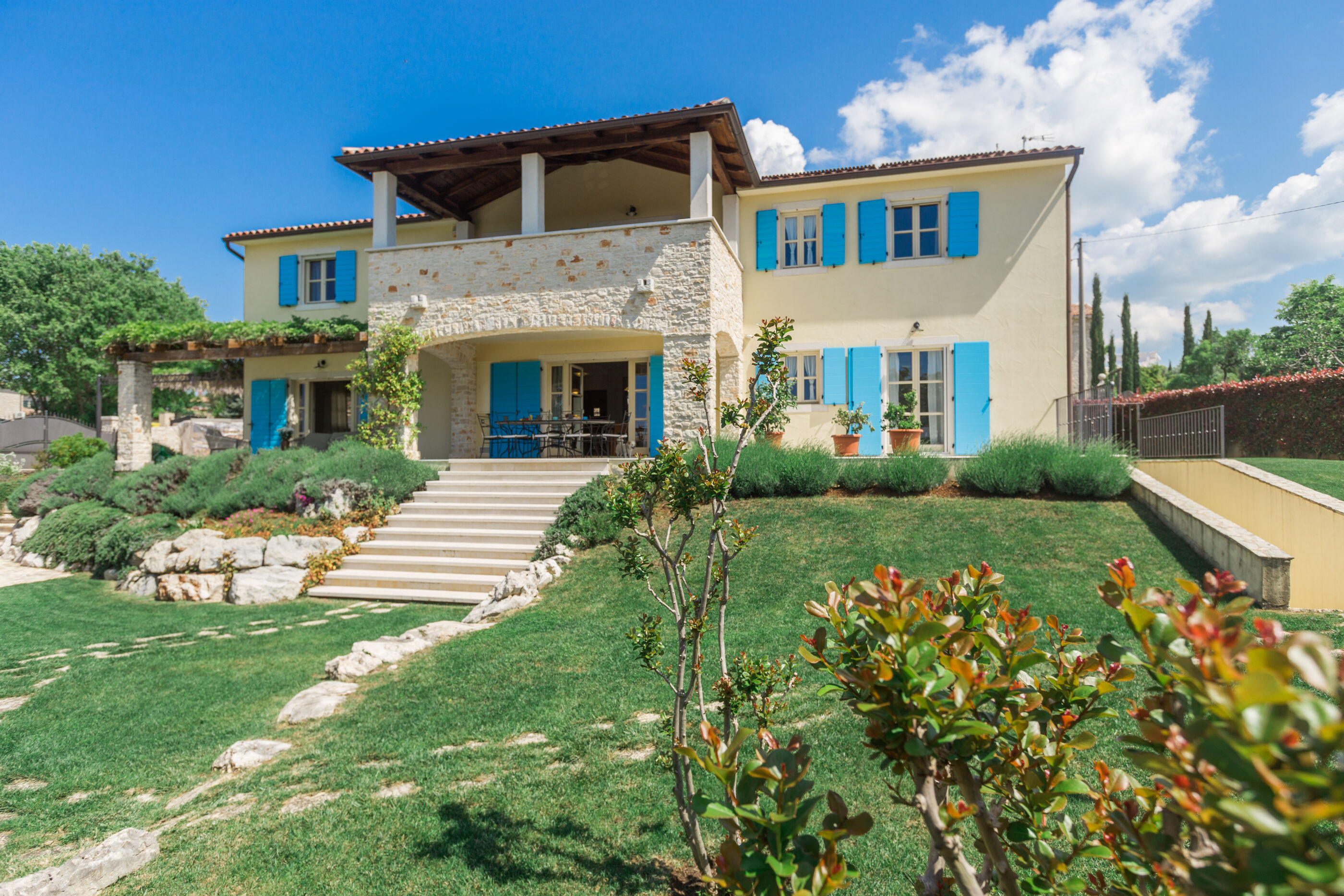 Villa Vista Azzurra s bazenom u zelenoj unutrašnjosti Istre 83587-K1