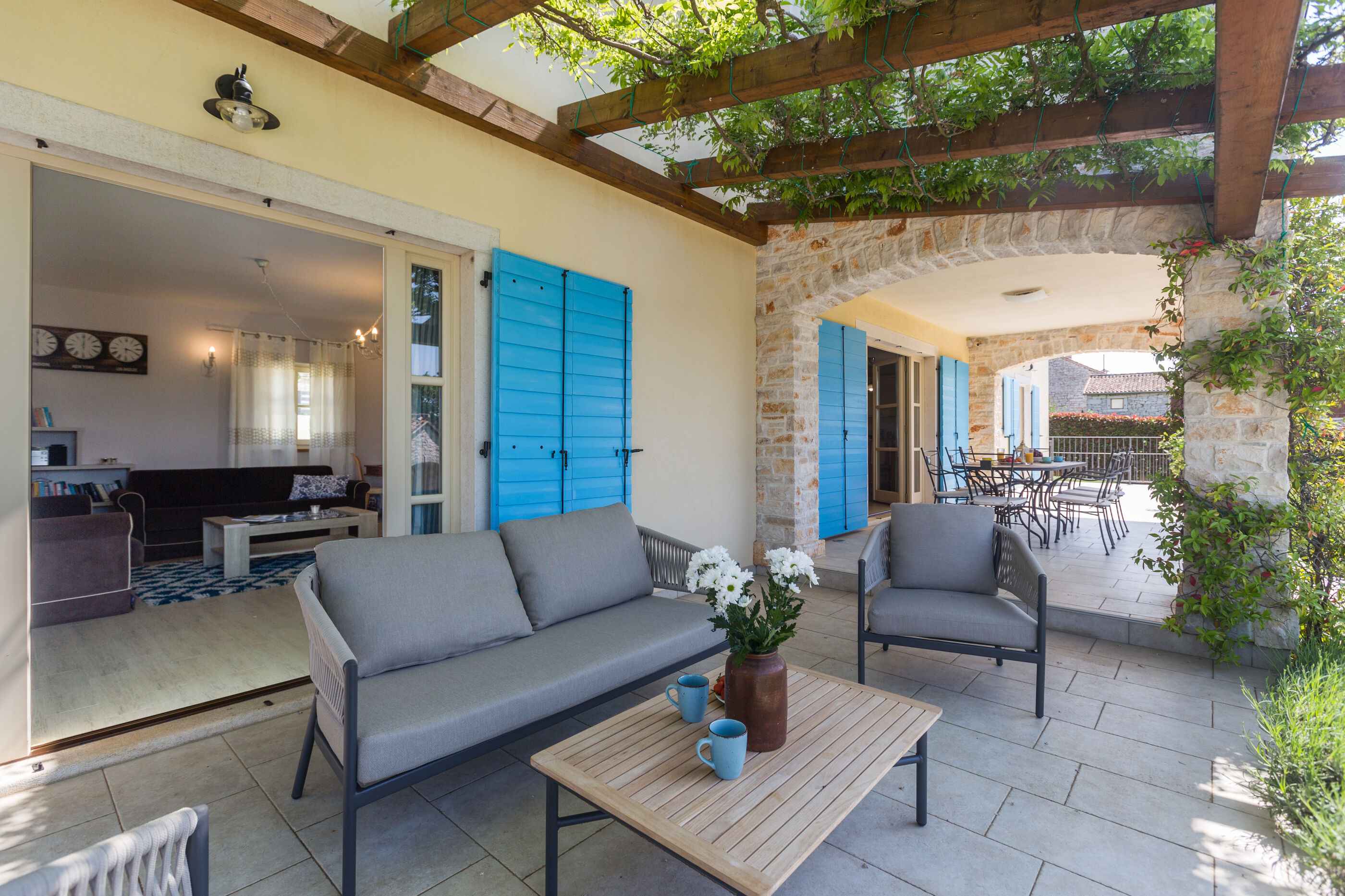 Villa Vista Azzurra s bazenom u zelenoj unutrašnjosti Istre 83587-K1