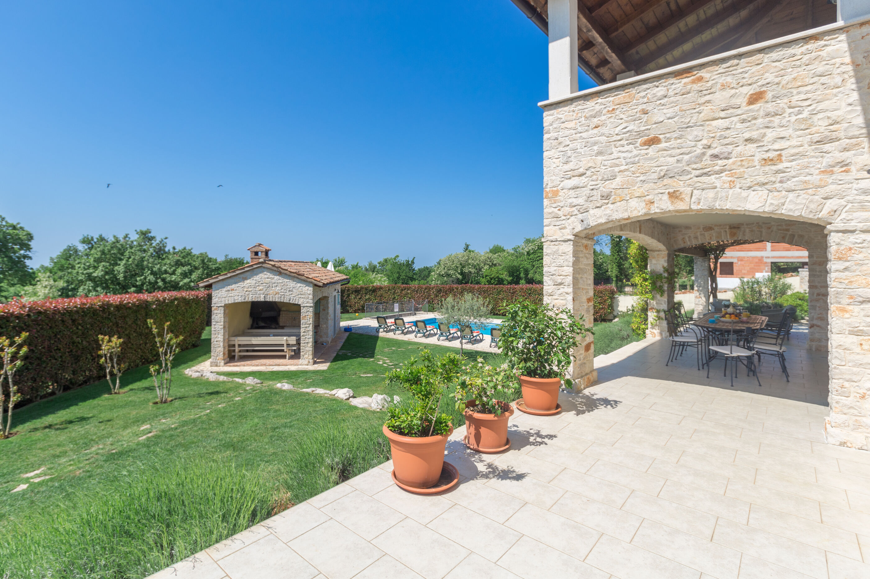 Villa Vista Azzurra s bazenom u zelenoj unutrašnjosti Istre 83587-K1