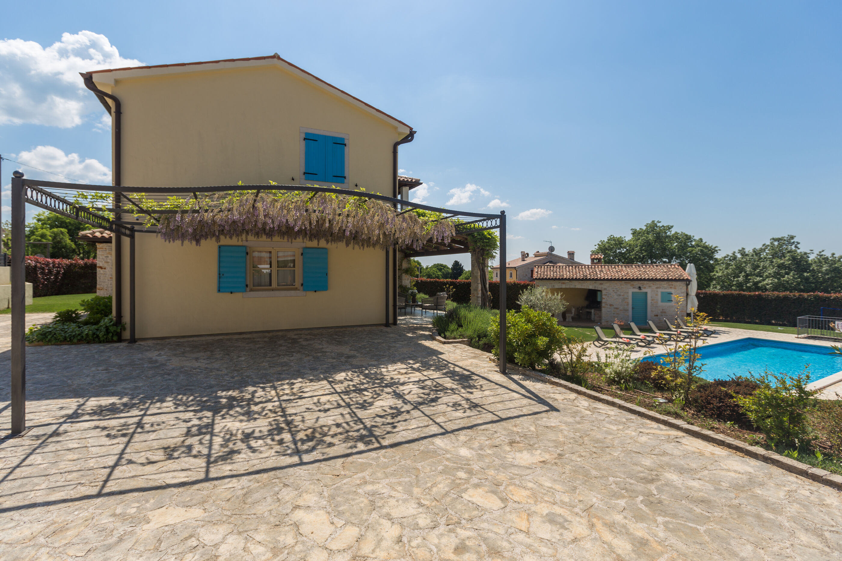 Villa Vista Azzurra s bazenom u zelenoj unutrašnjosti Istre 83587-K1