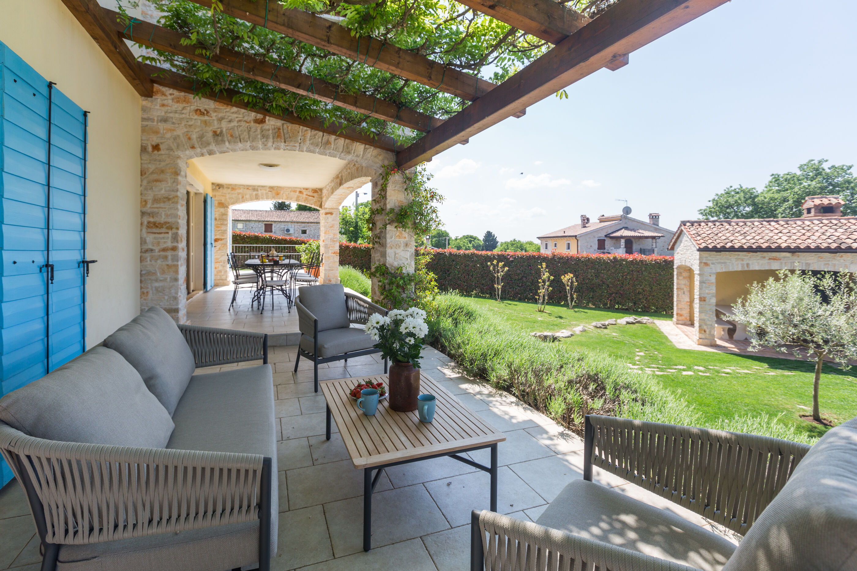 Villa Vista Azzurra s bazenom u zelenoj unutrašnjosti Istre 83587-K1