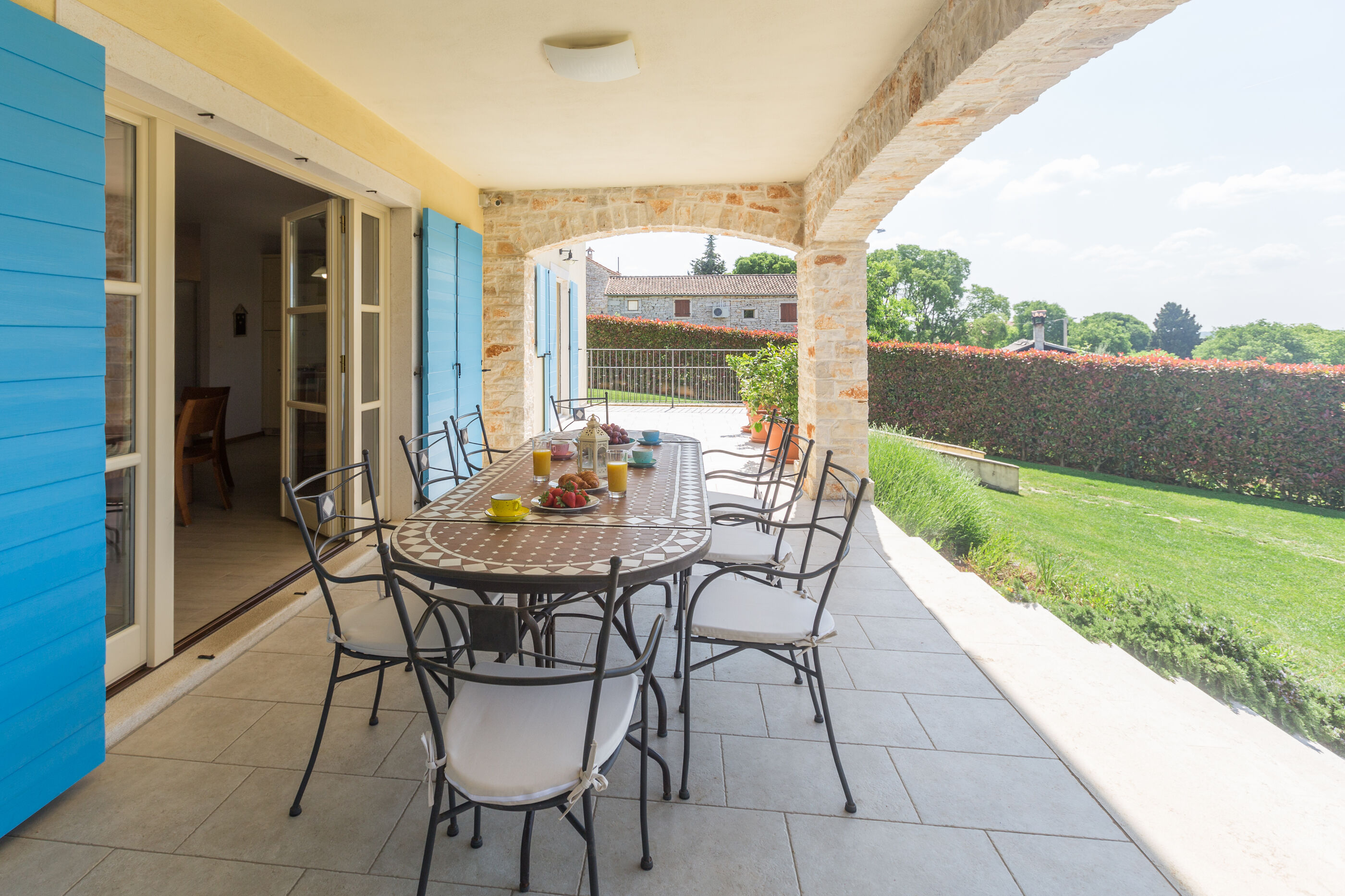 Villa Vista Azzurra s bazenom u zelenoj unutrašnjosti Istre 83587-K1