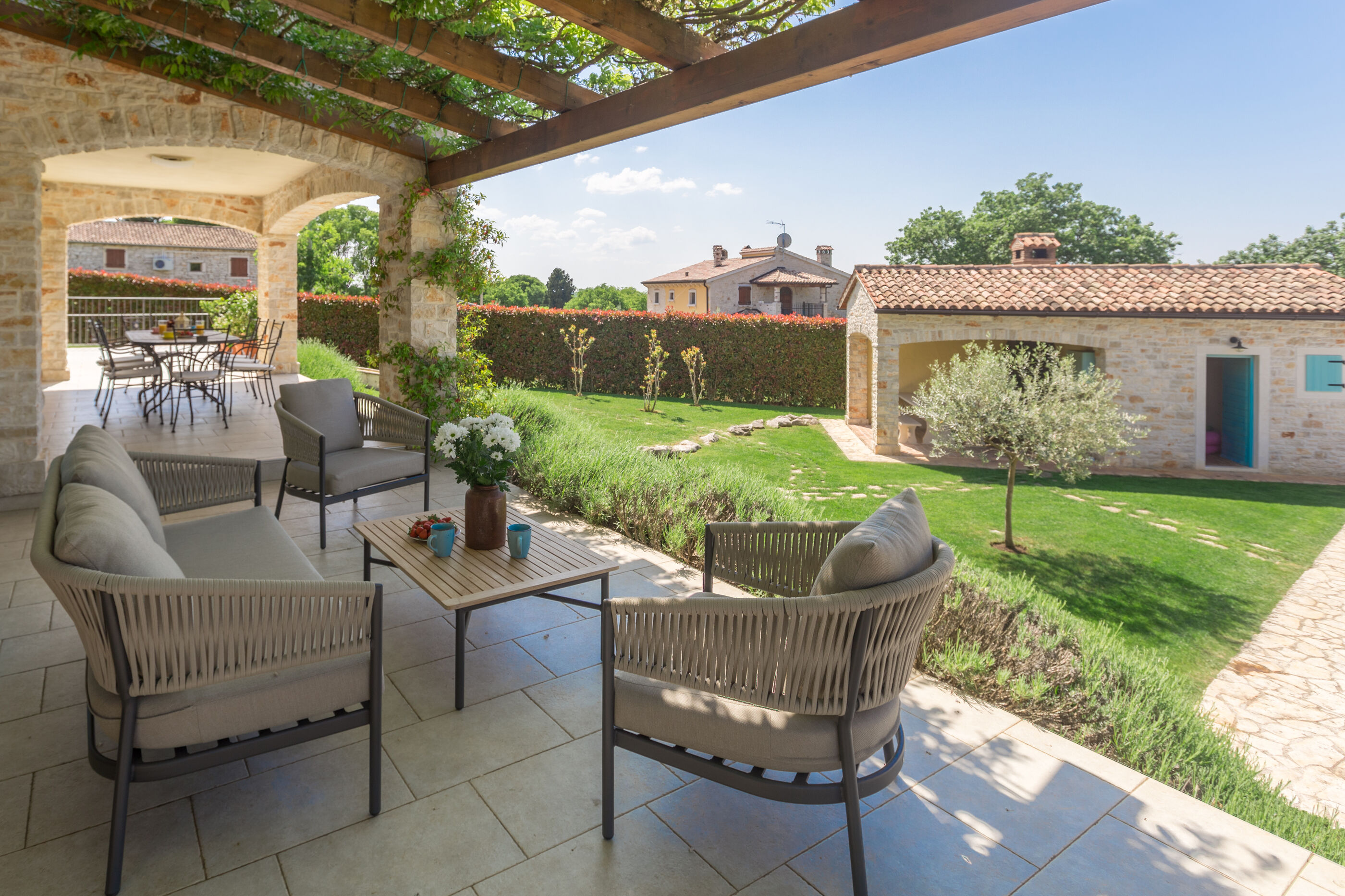 Villa Vista Azzurra s bazenom u zelenoj unutrašnjosti Istre 83587-K1