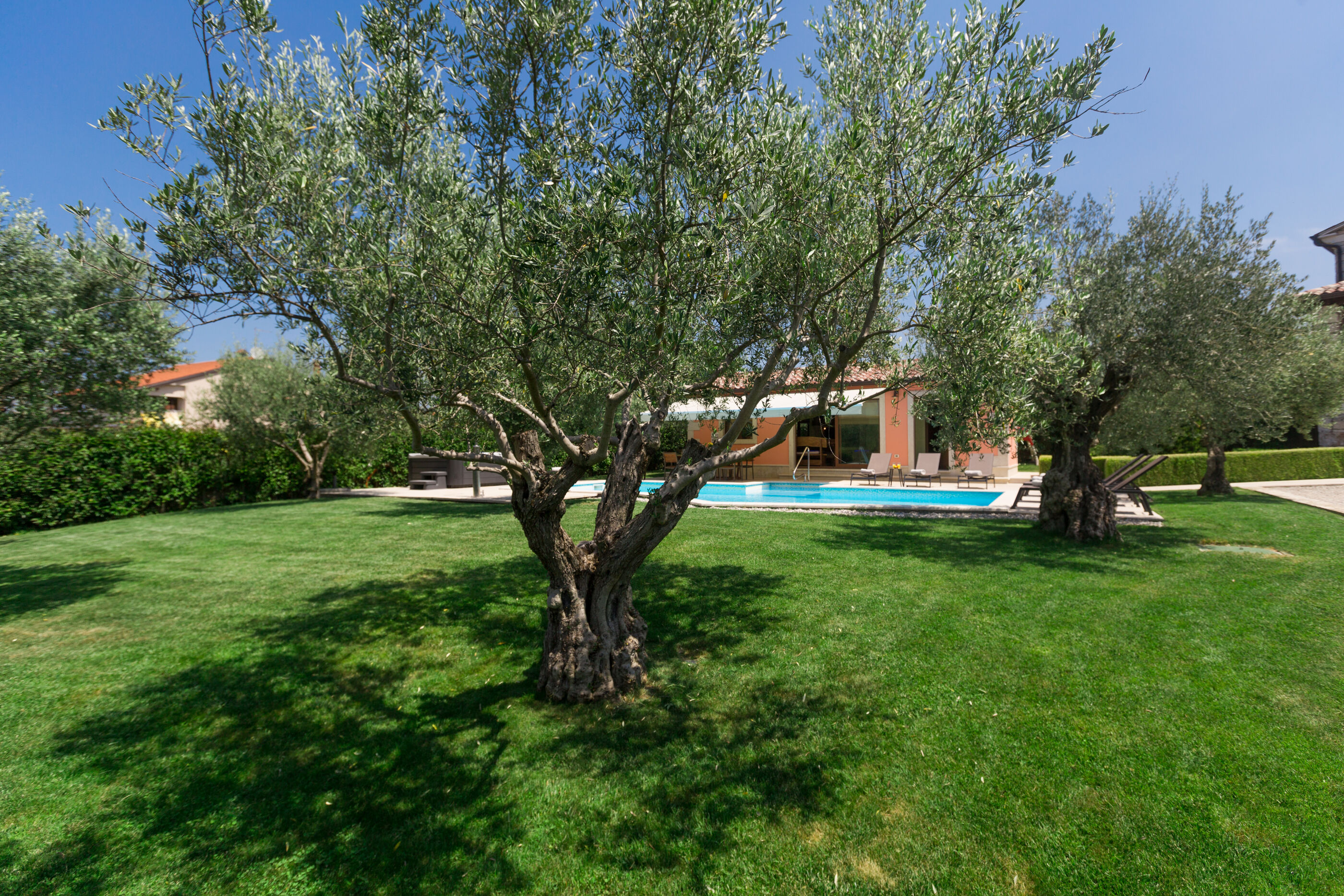 Villa Ulika s bazenom rustikalnog ugođaja 84884-K1