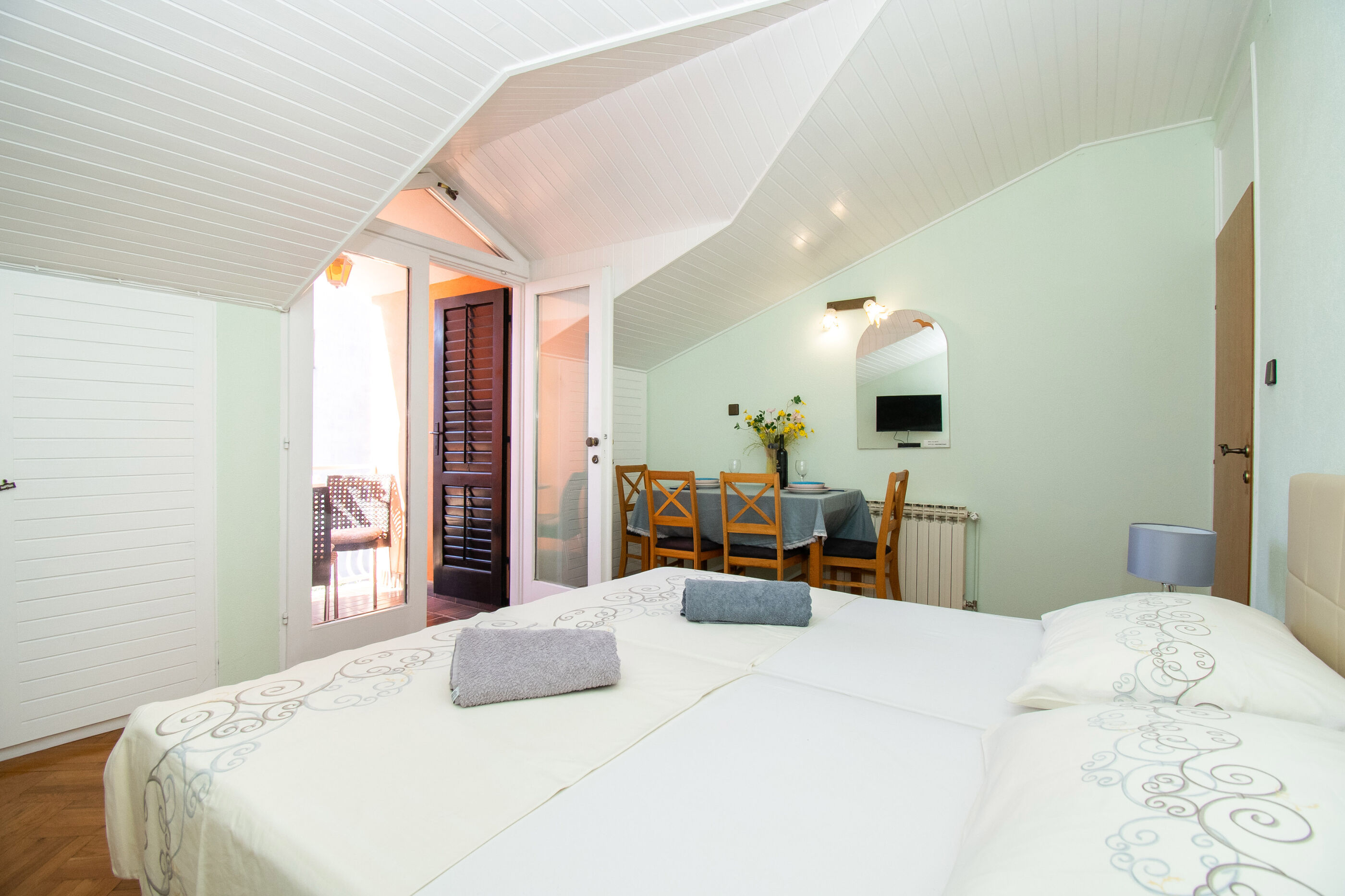Apartments and Room Agiss with pool 83371-A2