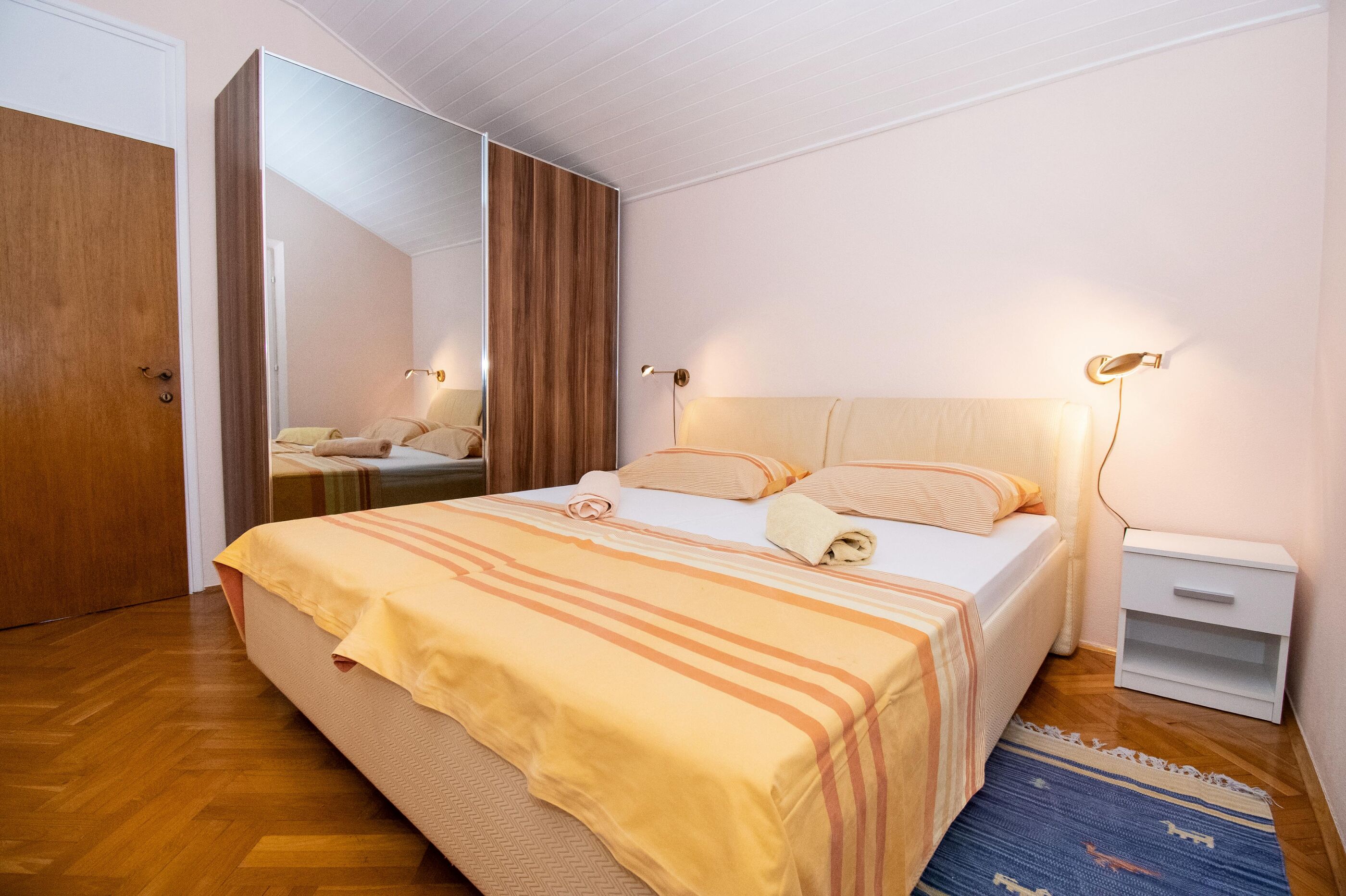 Apartments and Room Agiss with pool 83371-A1