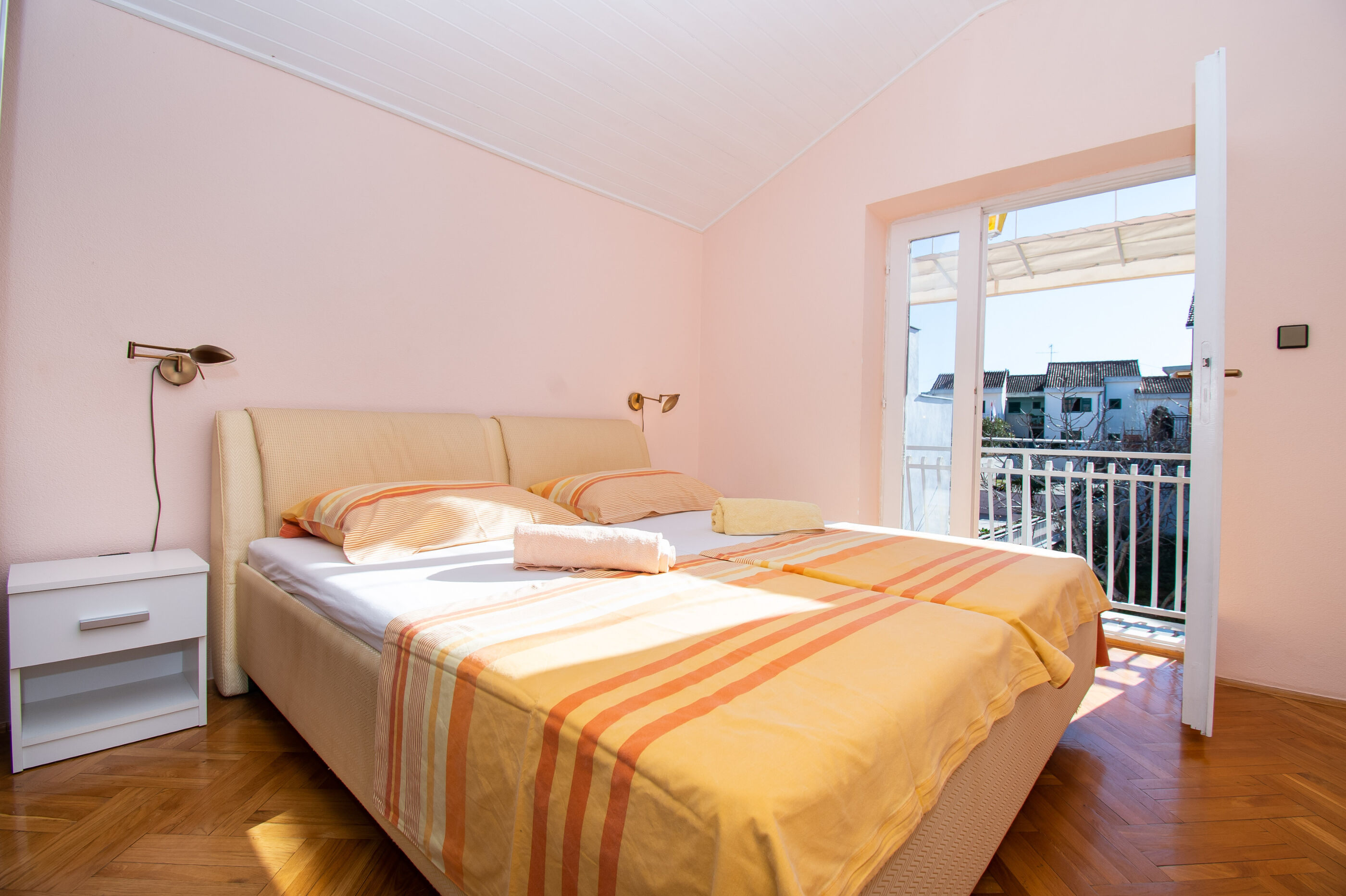 Apartments and Room Agiss with pool 83371-A1