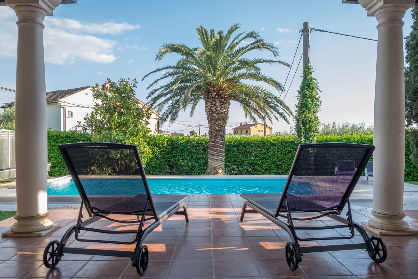 Vila Alberi with pool K1