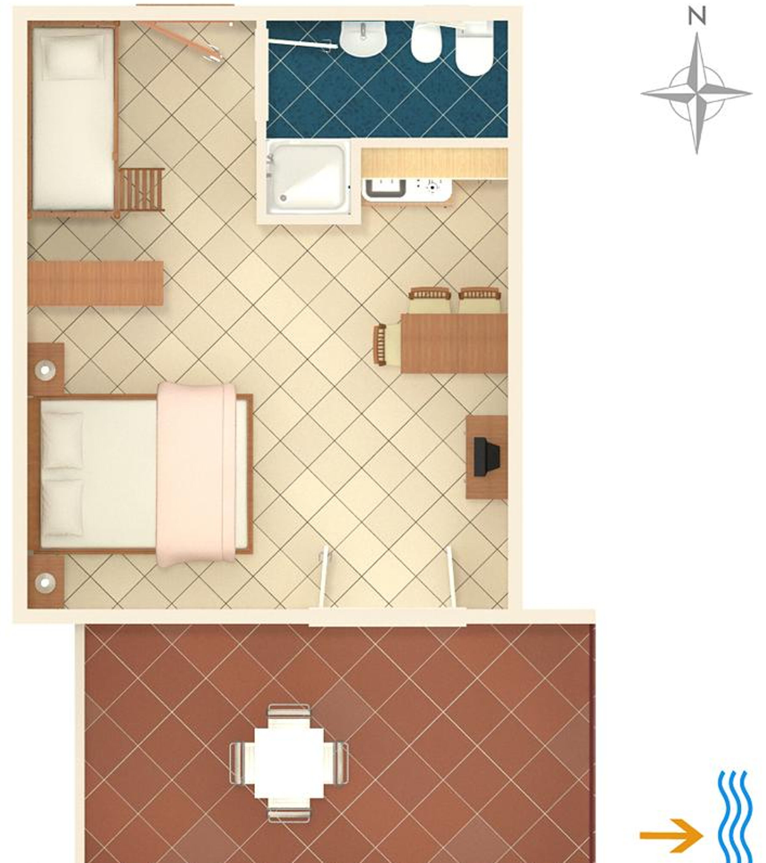 Apartments Danilo 17661-A3