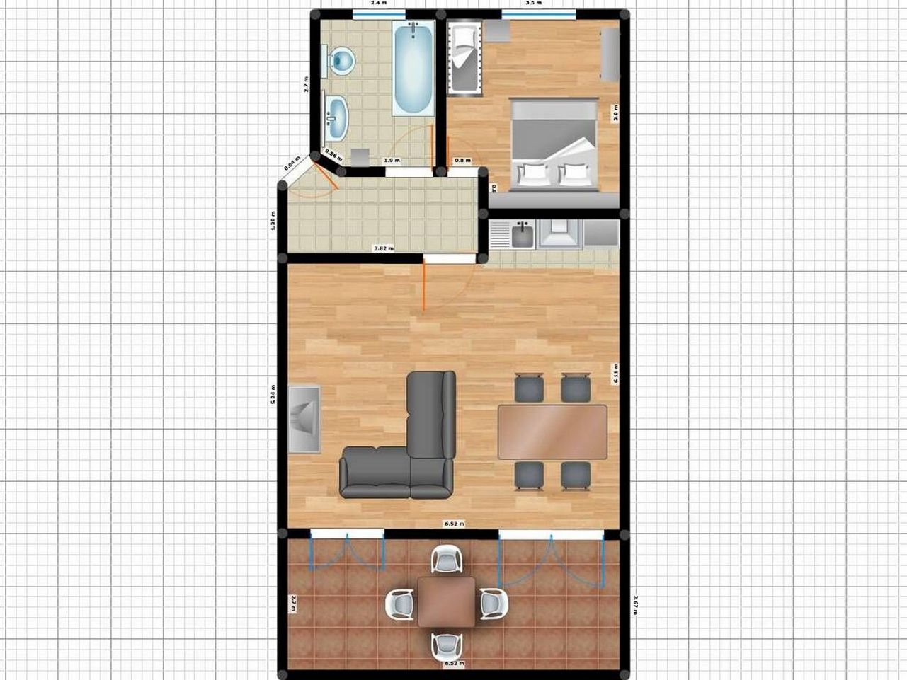 Apartments Apartmani Ivan i Marija 87450-A1