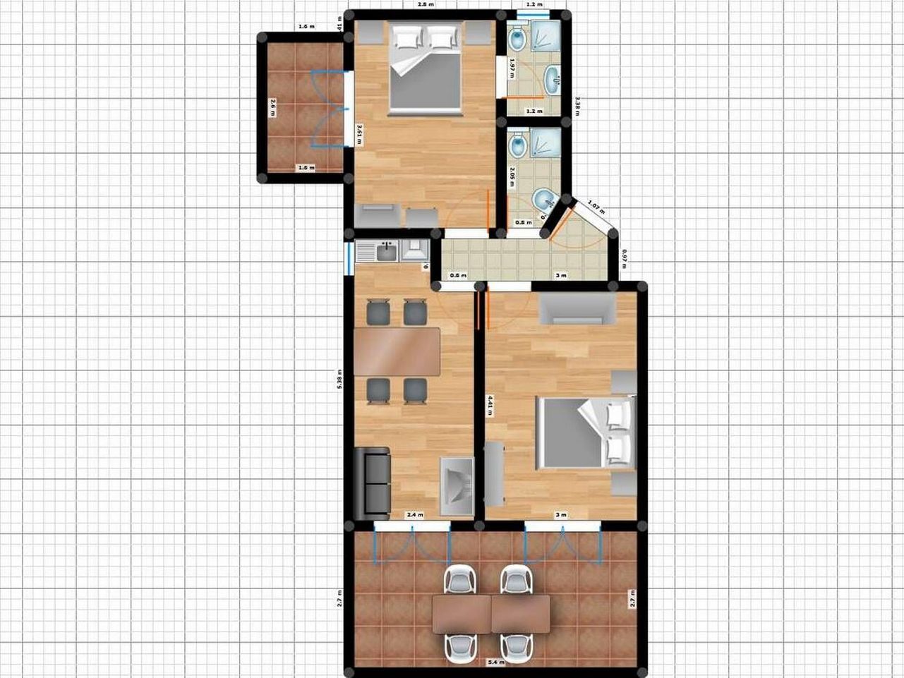 Apartments Apartmani Ivan i Marija 87450-A3
