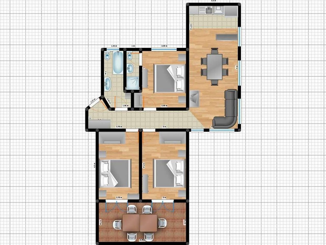 Apartments Apartmani Ivan i Marija 87450-A4