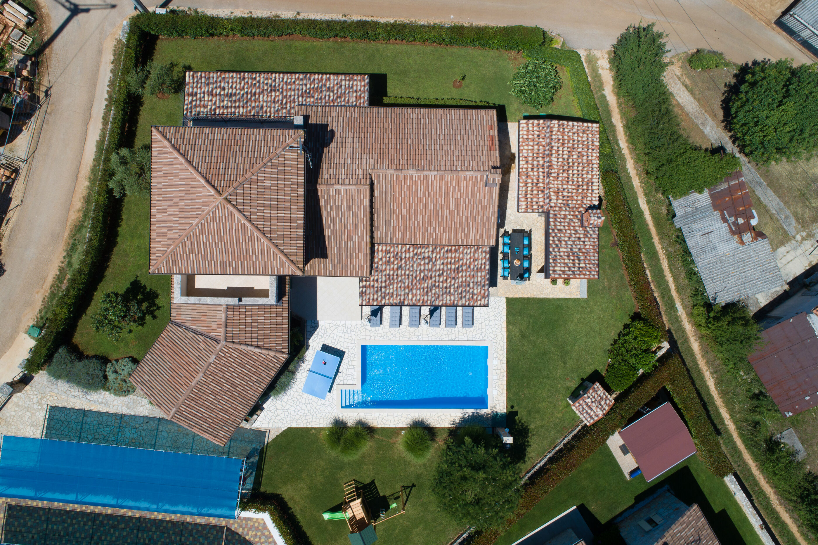 Villa Una u istarskom stilu s bazenom 64721-K1