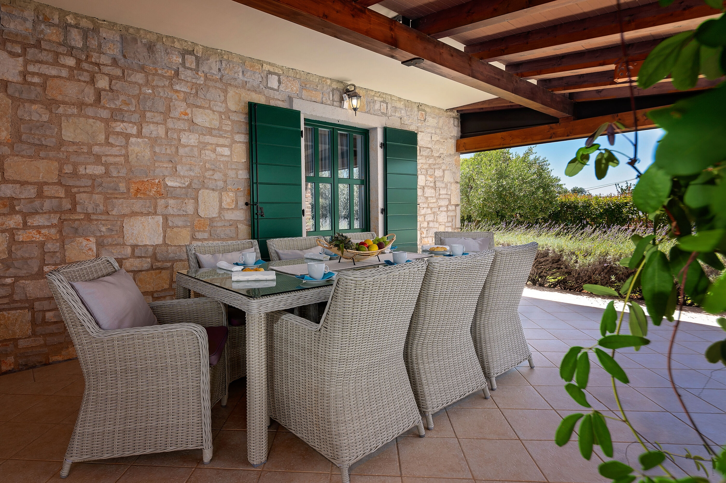 Villa Una u istarskom stilu s bazenom 64721-K1