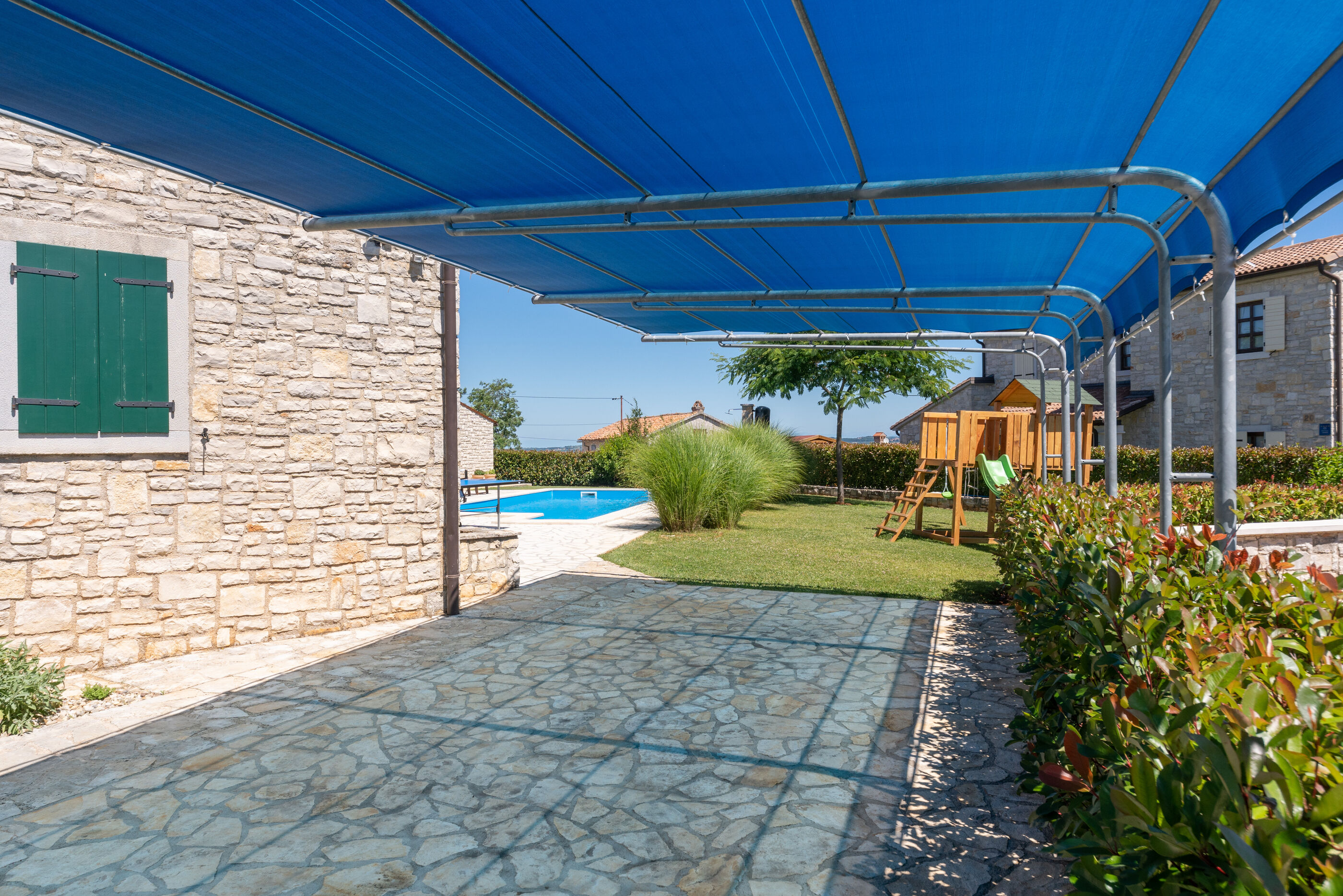 Villa Una u istarskom stilu s bazenom 64721-K1