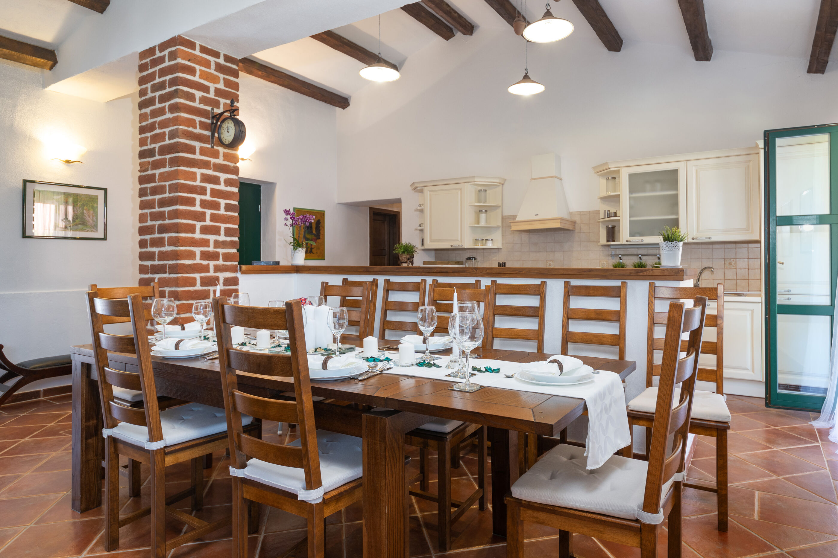 Villa Una u istarskom stilu s bazenom 64721-K1