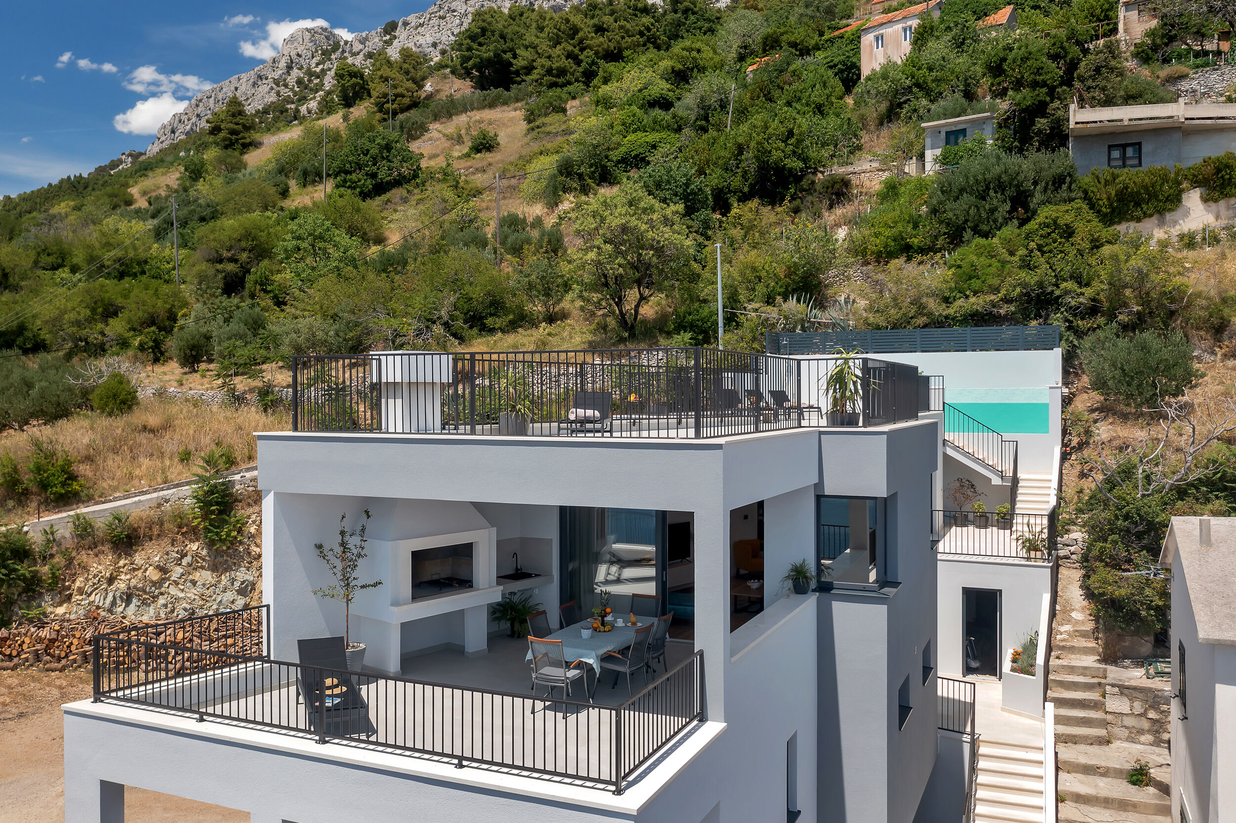 Villa Roof pool V0072-K1