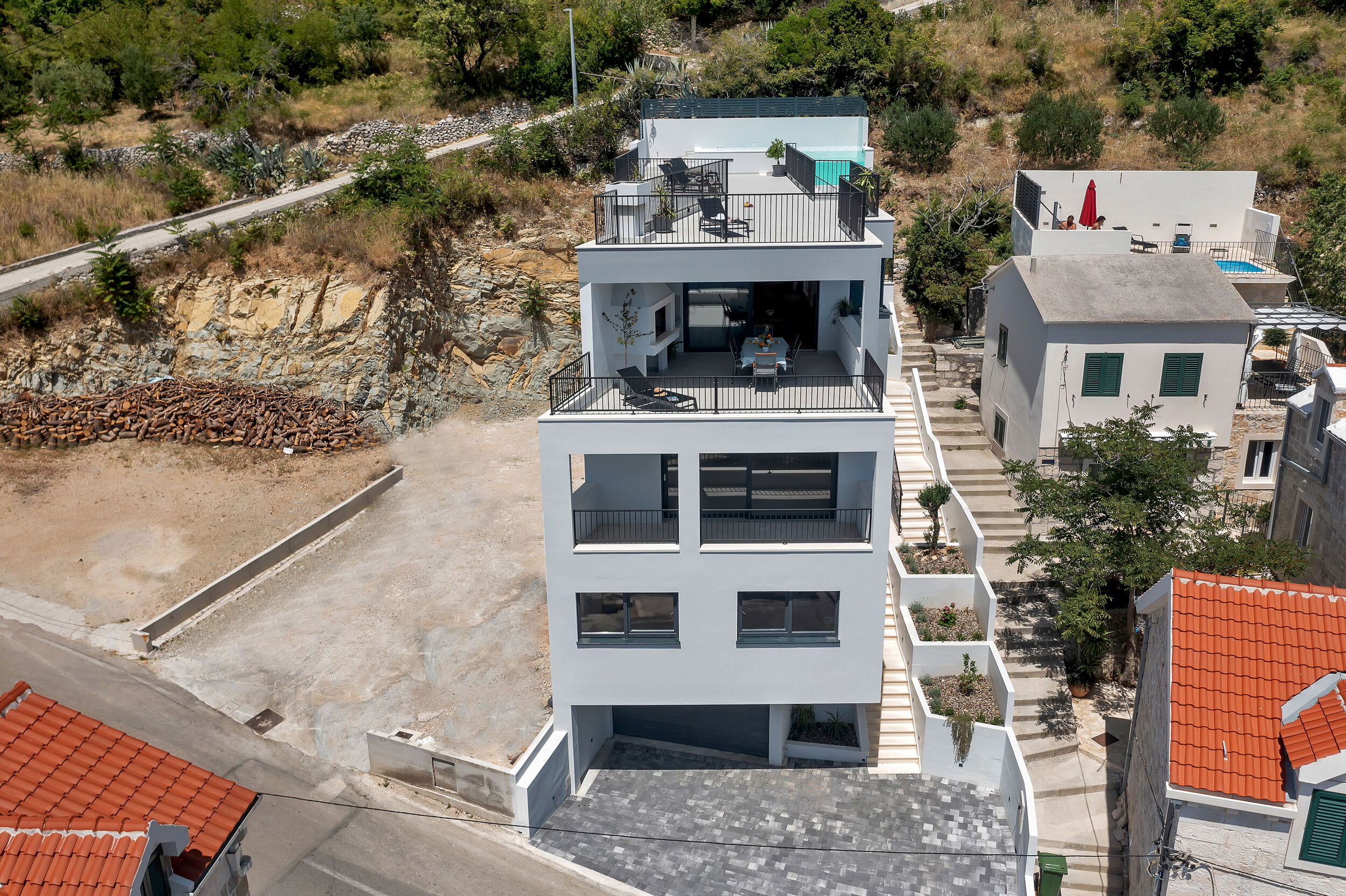 Villa Roof pool V0072-K1