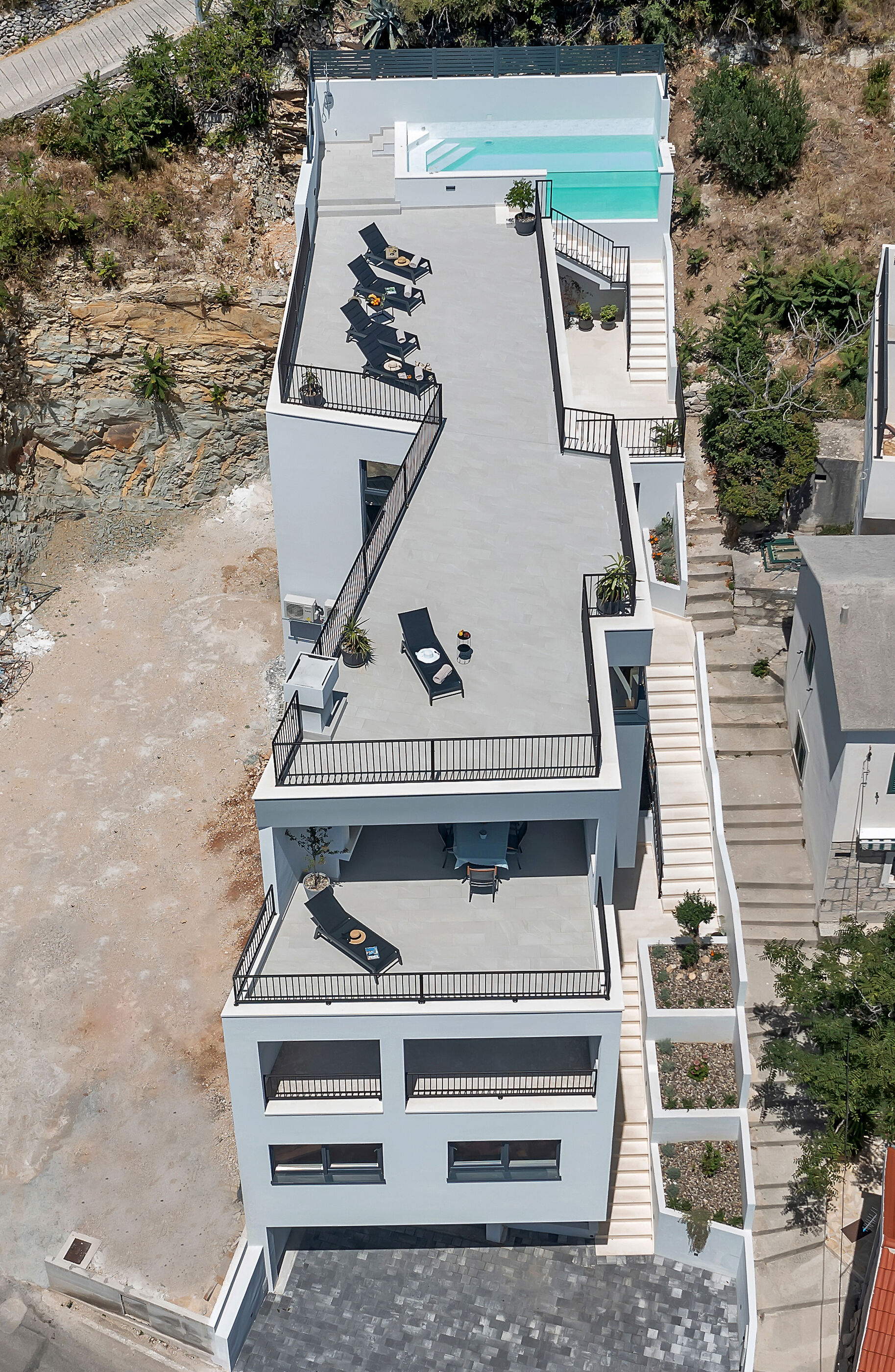 Villa Roof pool V0072-K1