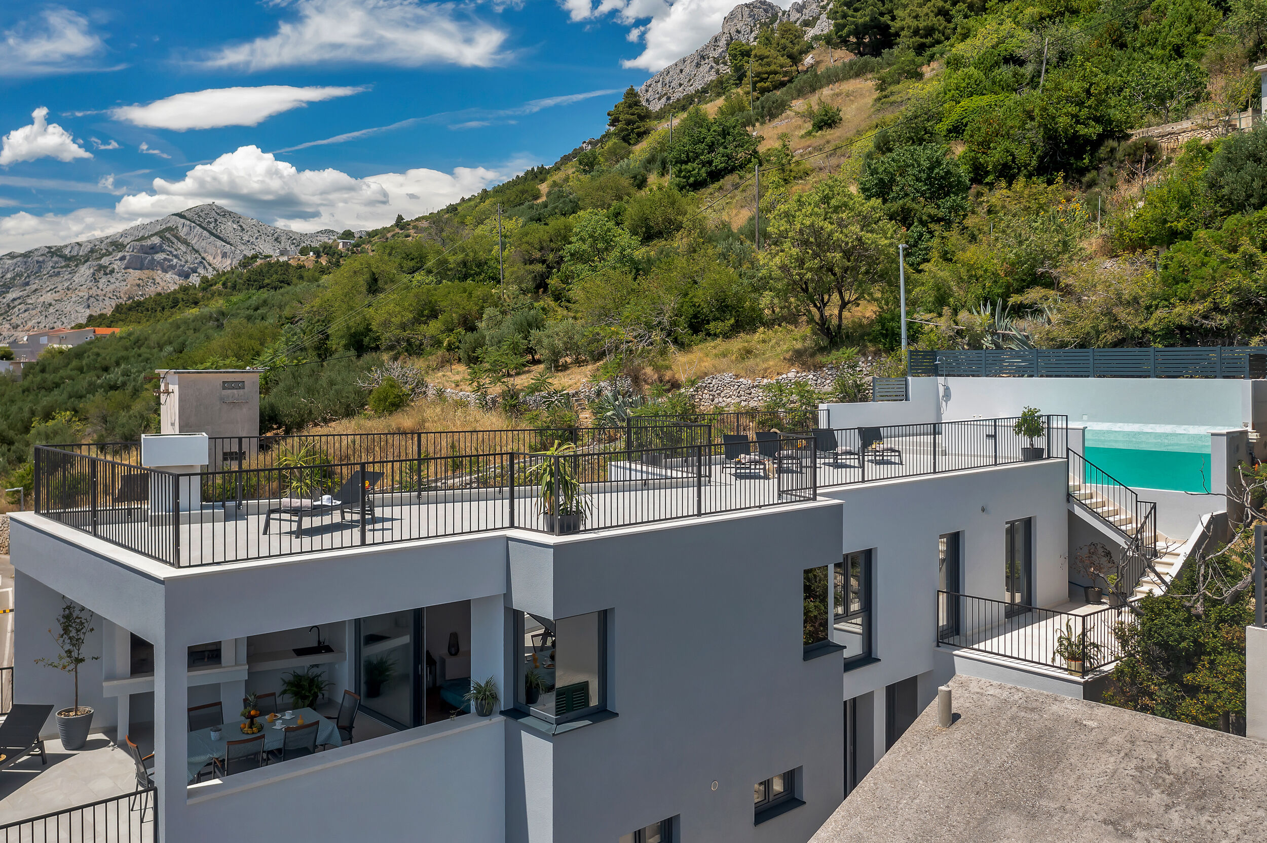 Villa Roof pool V0072-K1