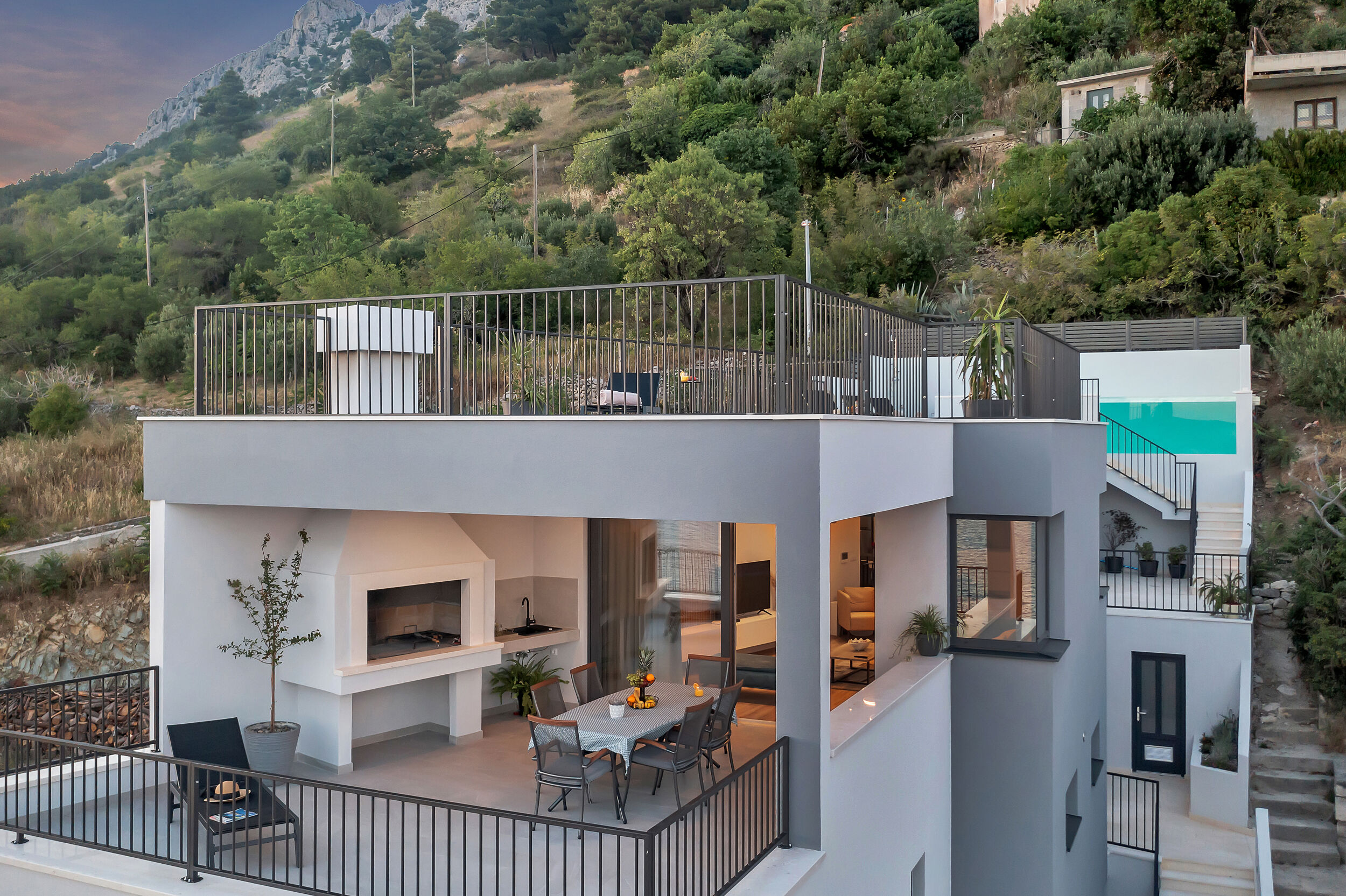 Villa Roof pool V0072-K1