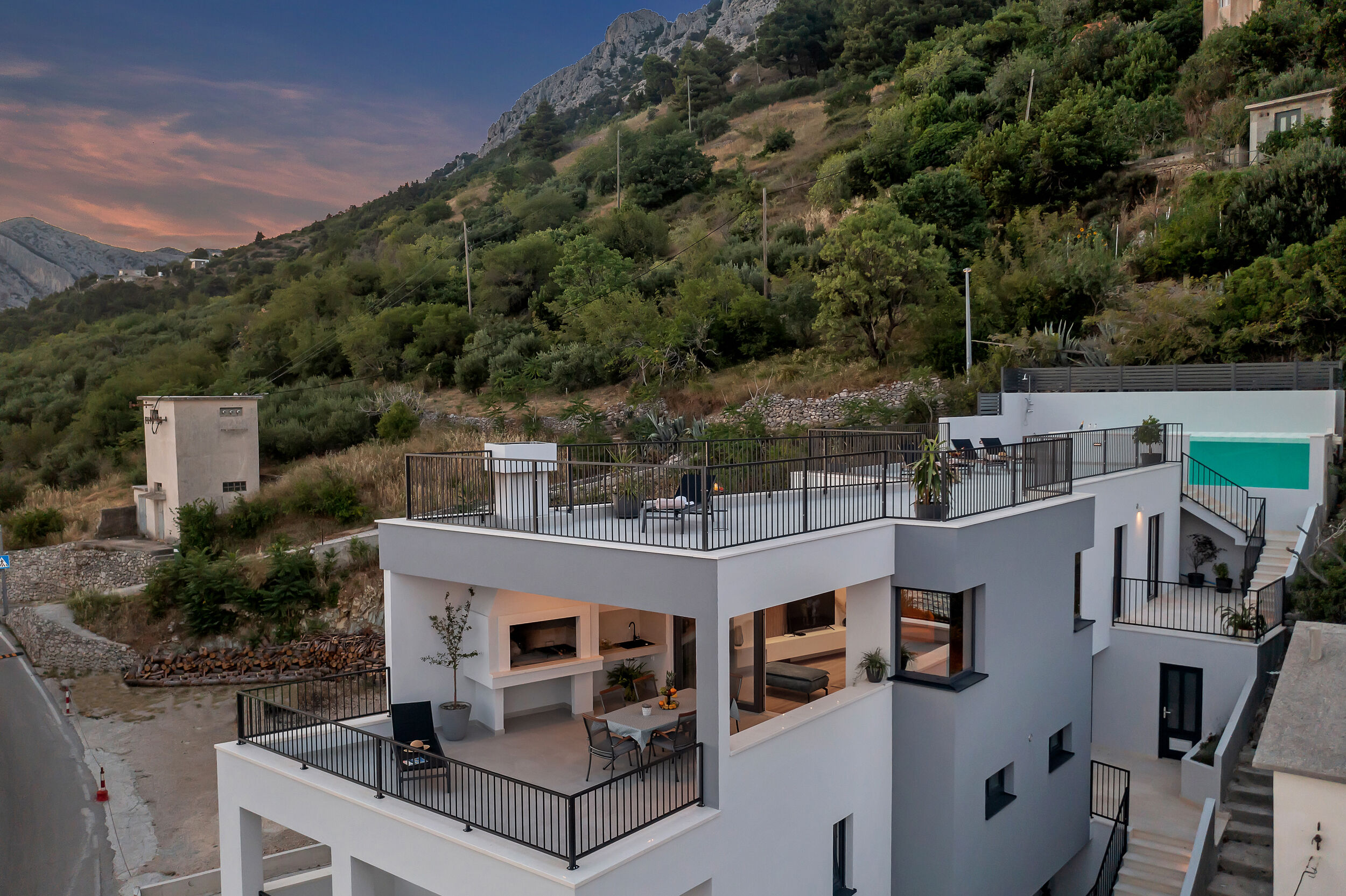 Villa Roof pool V0072-K1