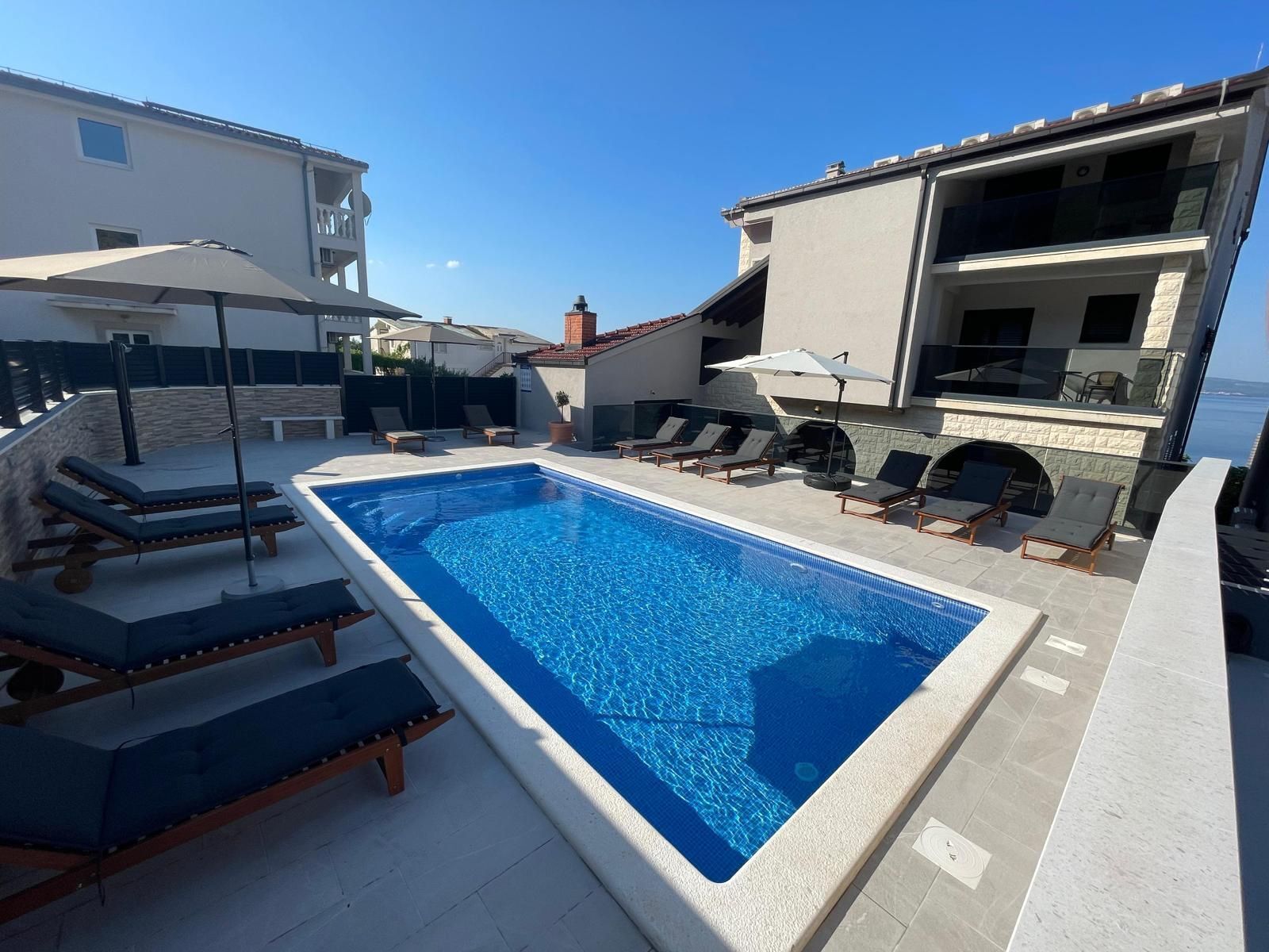 Apartments Villa Milas with pool 99601-A2