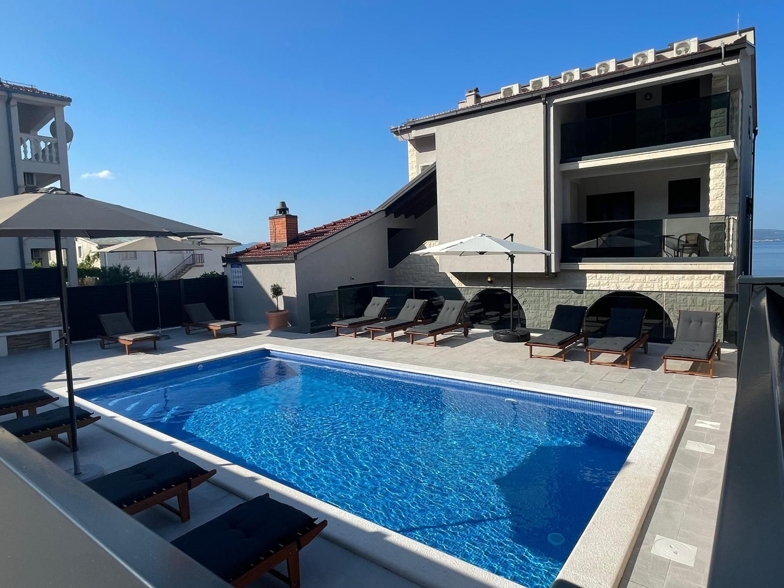 Apartments Villa Milas with pool 99601-A2