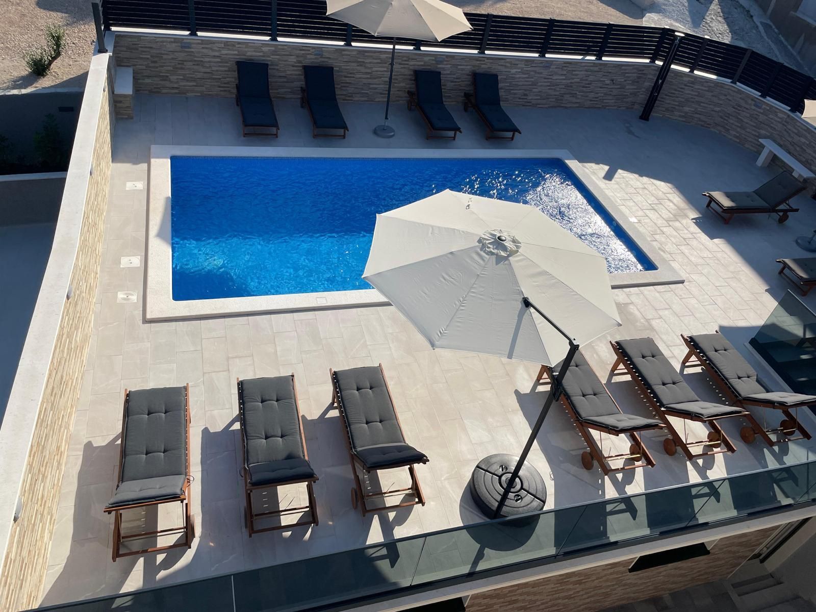 Apartments Villa Milas with pool 99601-A2