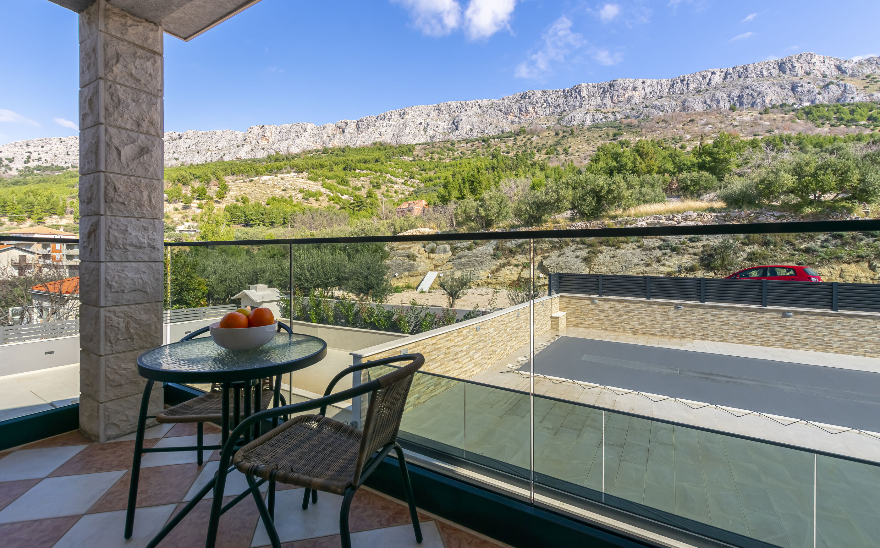 Apartments Villa Milas with pool 99601-A1