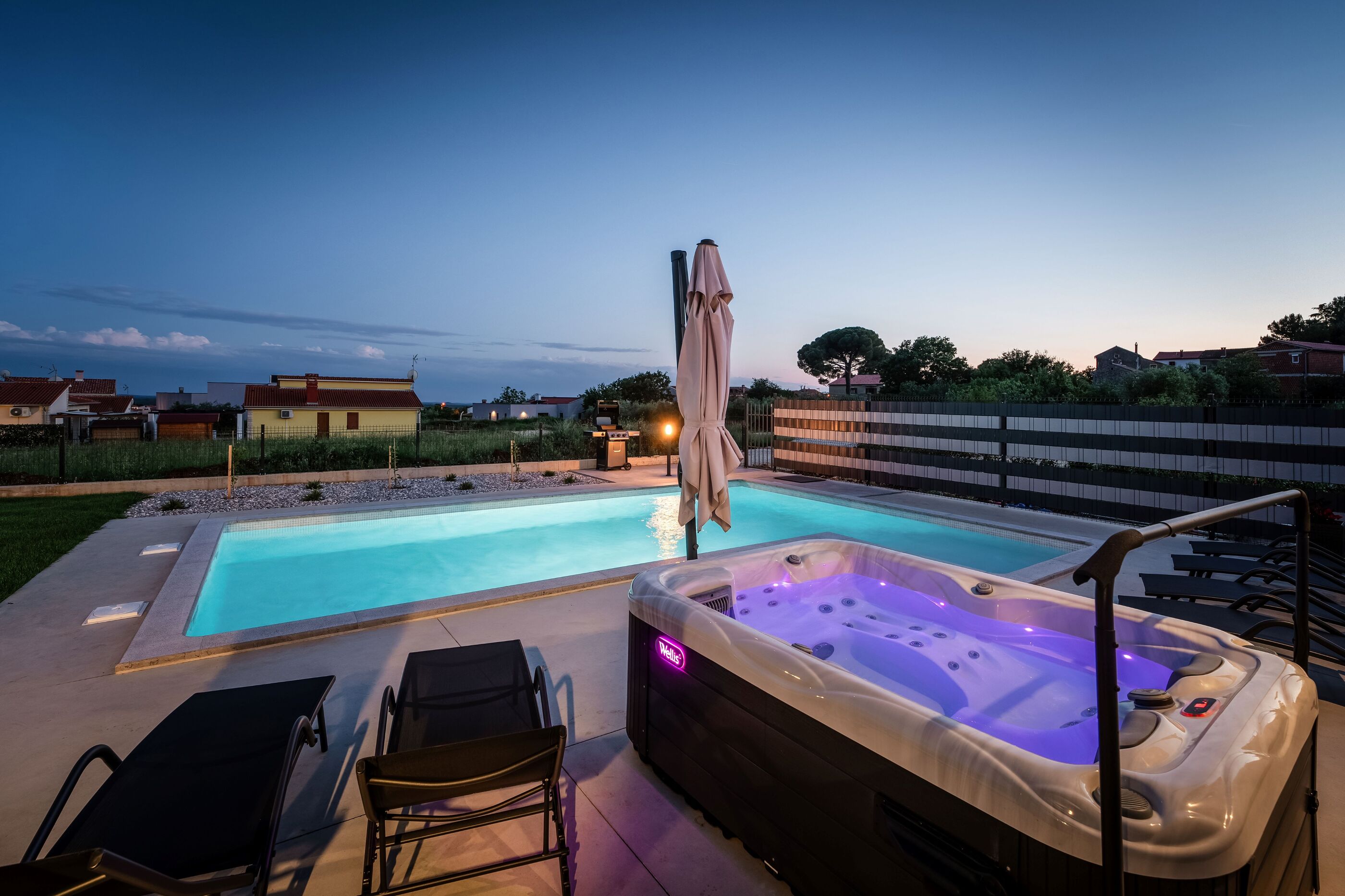 Villa Jasminka s bazenom i  whirlpool-om 63715-K1